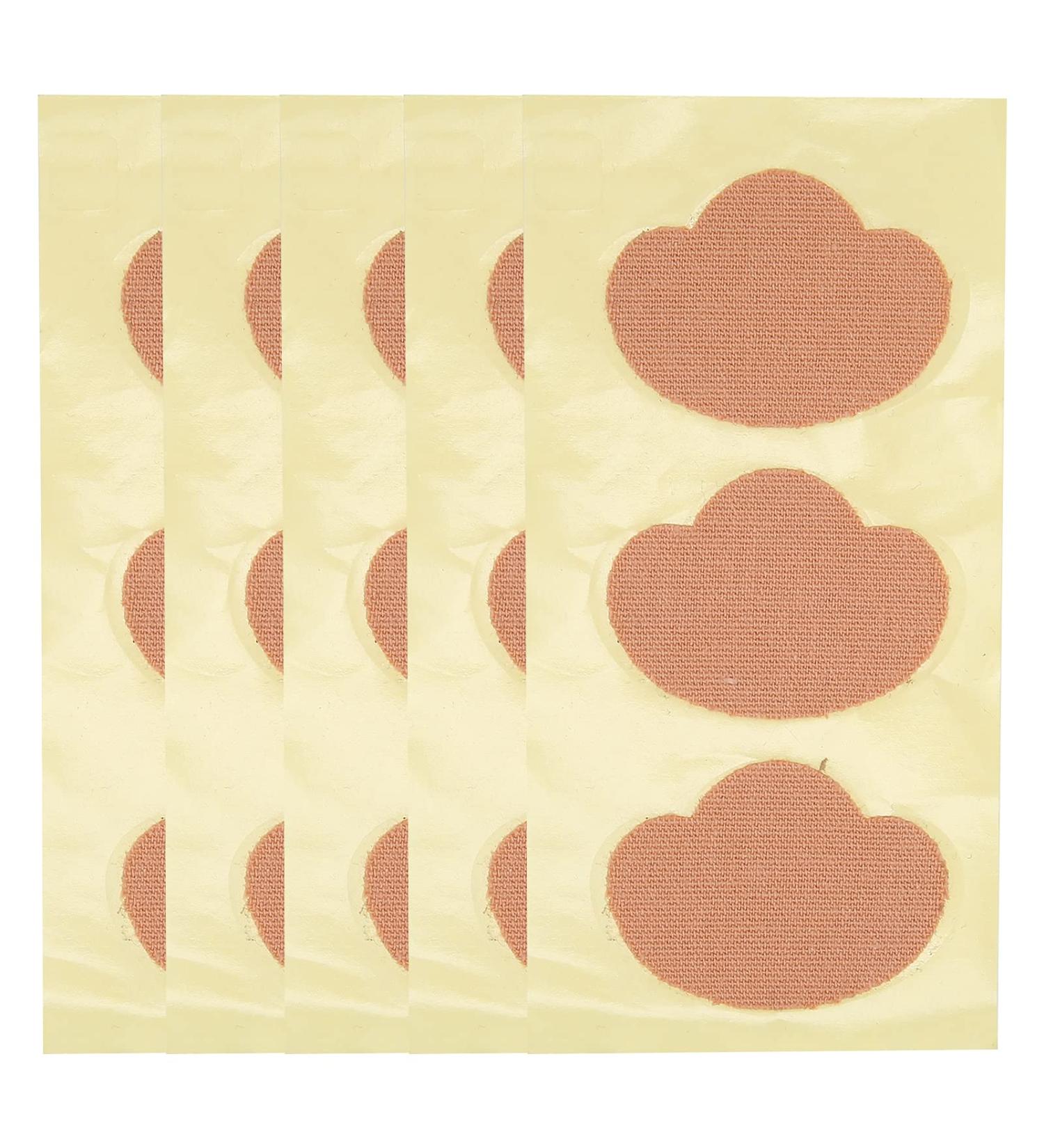 Corn Remover Pads - Self-Stick Adhesive Corn Cushions for Feet - Anti-Friction Foot Care - 5 Sheet - Buy Online on GoSupps.com