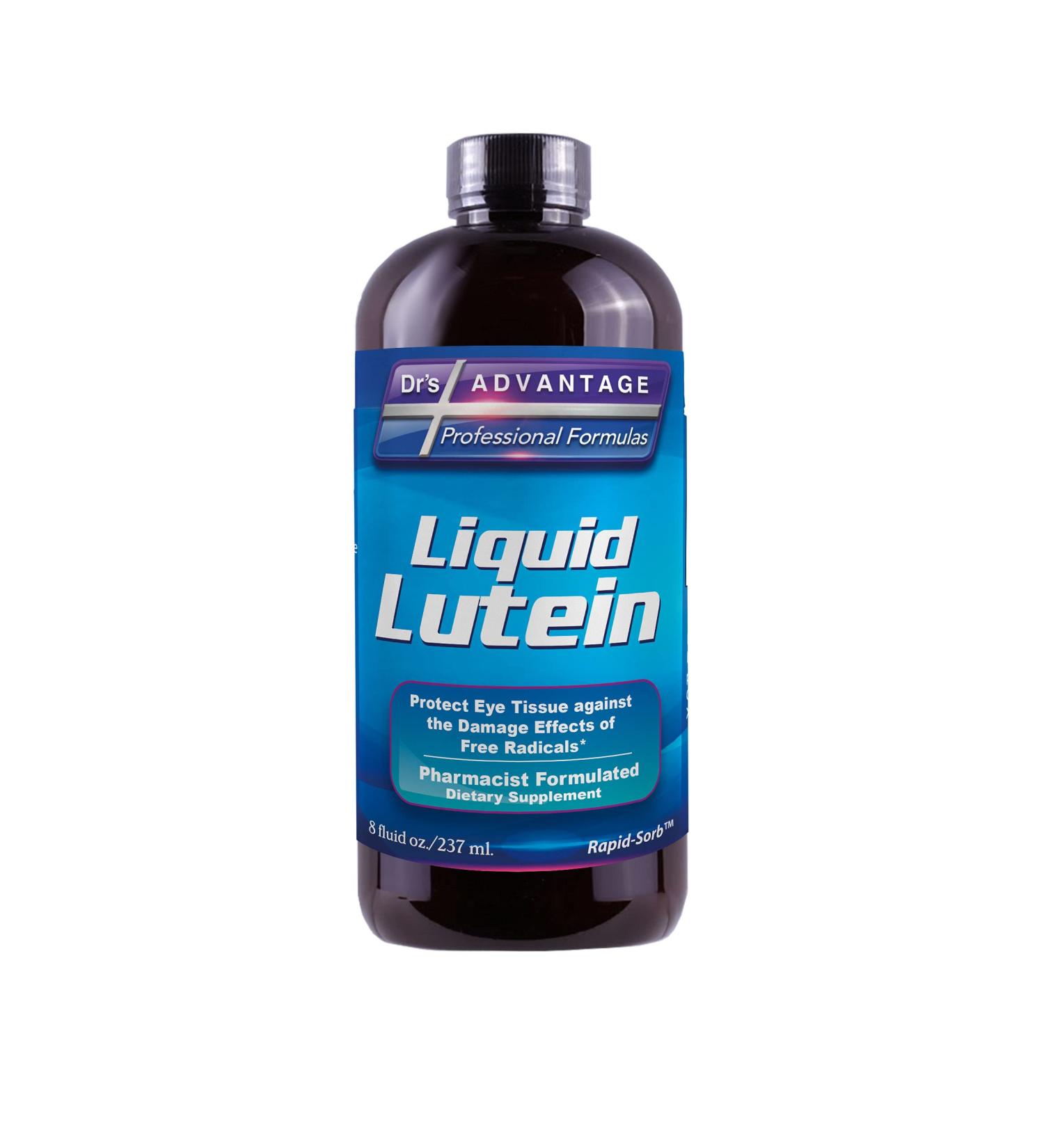 Liquid Lutein Supplement 8 FLOZ Grape and Cherry Concentrate 8 Fl Oz (Pack of 1) - Buy Online on GoSupps.com