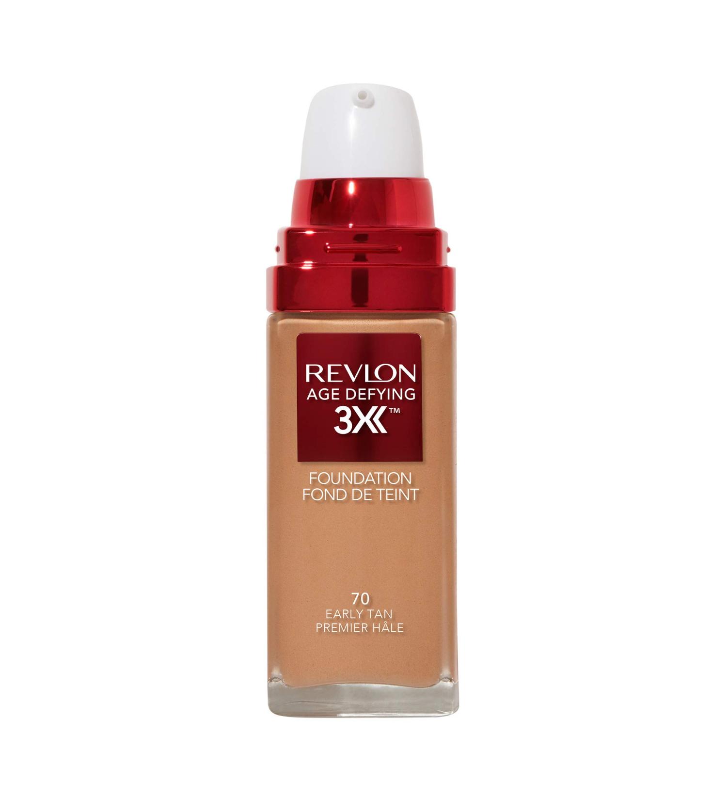 Revlon Age Defying 3x Foundation (Early Tan) - Anti-Aging Coverage - Buy Online on GoSupps.com