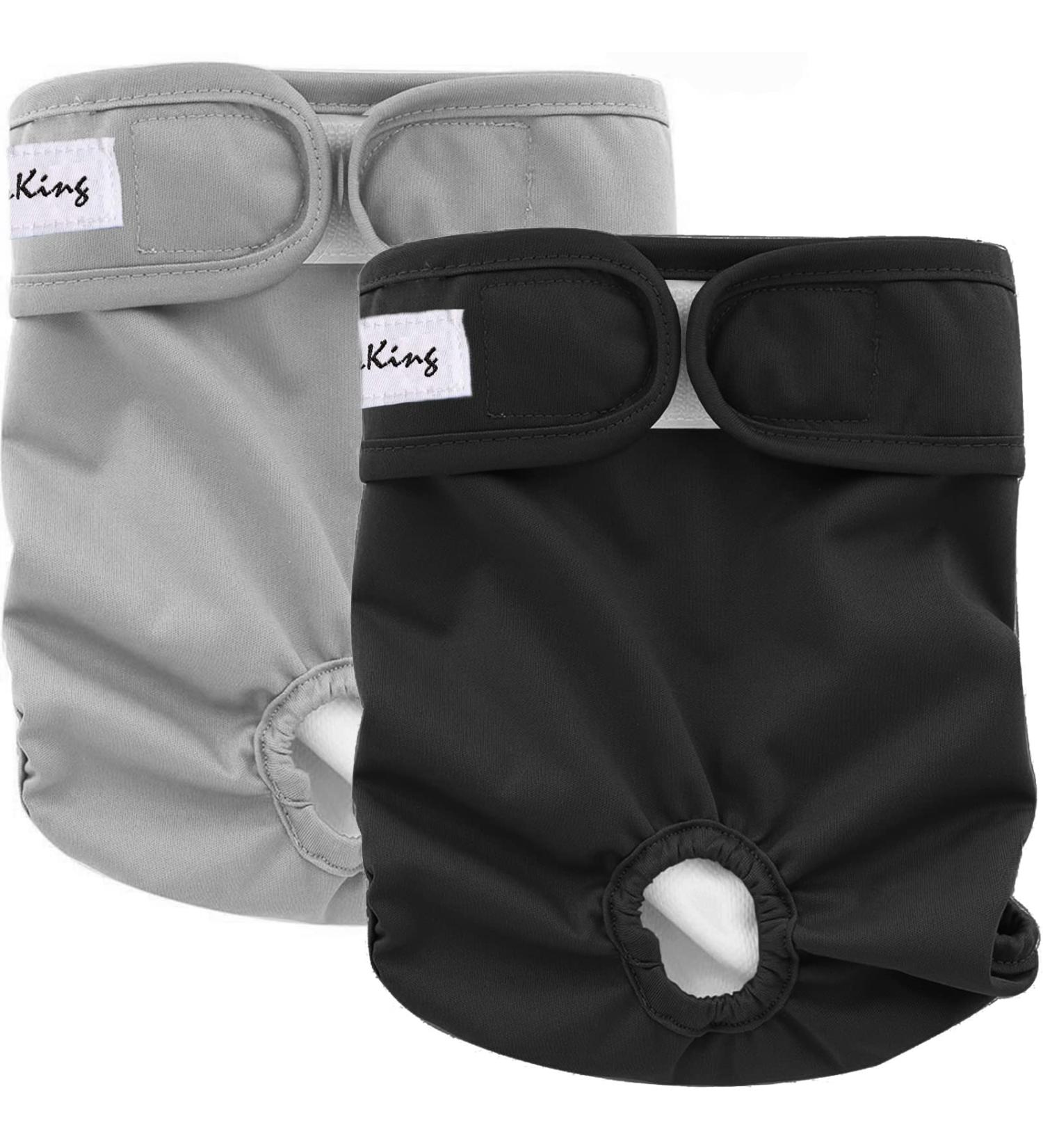 High-Suction Washable Dog Diapers for Bitches - 2 Pack | Eco-Friendly & Durable - Buy Online on GoSupps.com