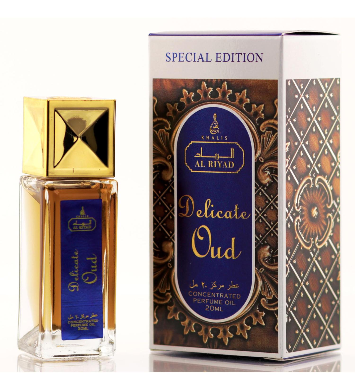 Maison d'Orient DELICATE OUD by ALRIYAD 20ML Oriental Woody Perfume Oil Roll-On - A Unisex Scent of Sophistication and Tradition. Travel Perfume Bottle. Travel Stuff - Buy Online on GoSupps.com