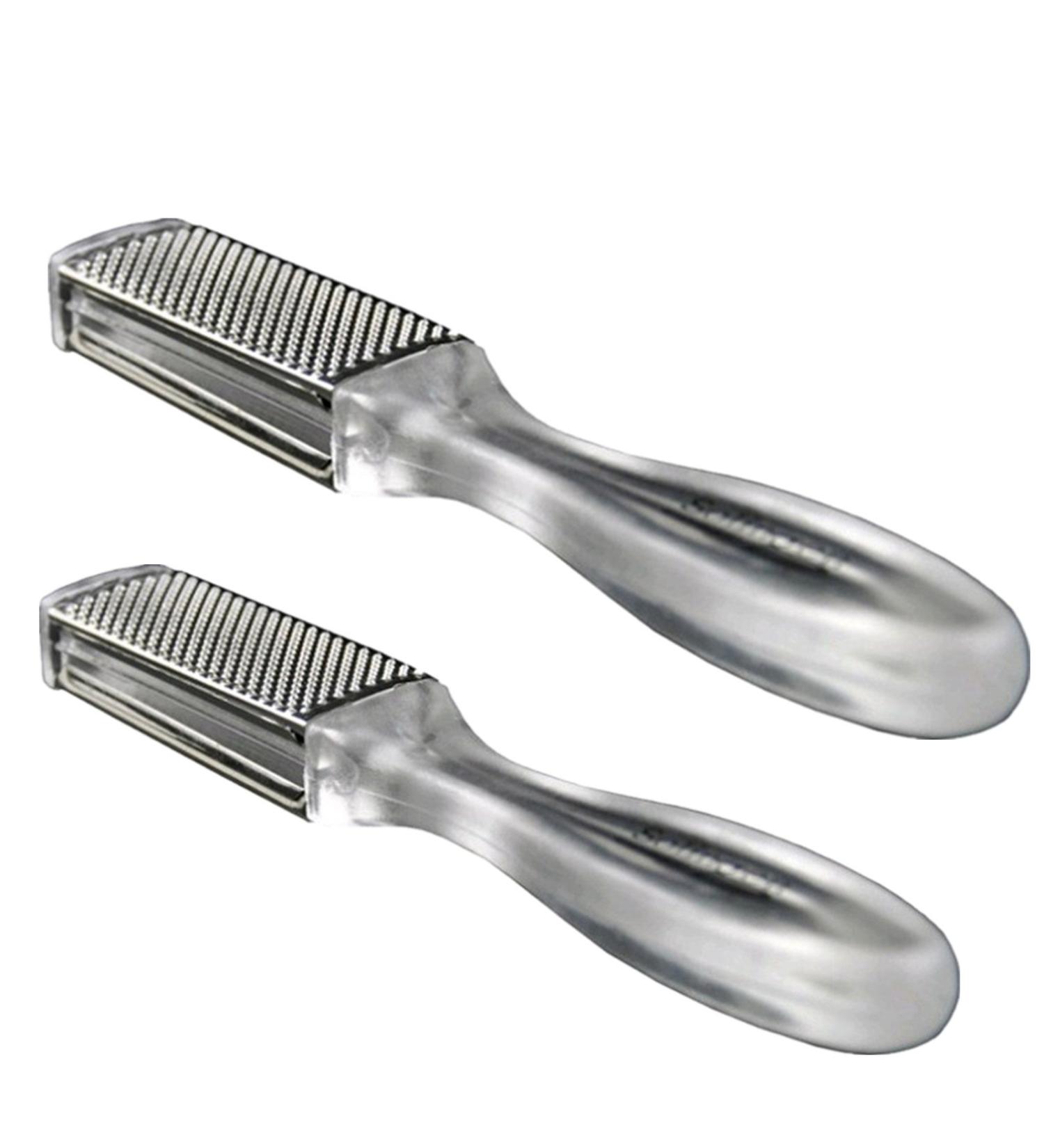 Careforyou Double Sided Foot Rasp Callus File - 2pcs Exfoliating Scrubber for Hard Skin Removal - Best Pedicure Tools - Buy Online on GoSupps.com