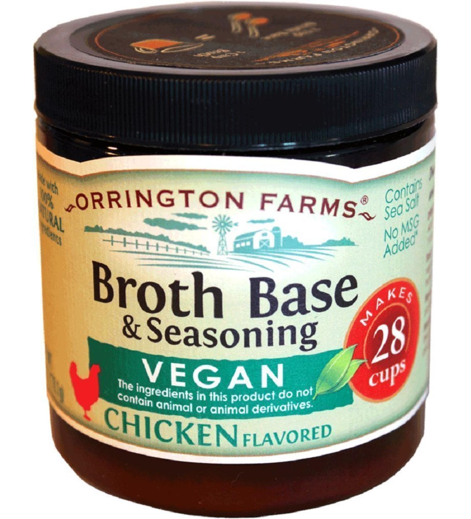 Orrington Farms Vegan Chicken Flavored Broth Base 6 oz. (Pack of 6) - Buy Online on GoSupps.com