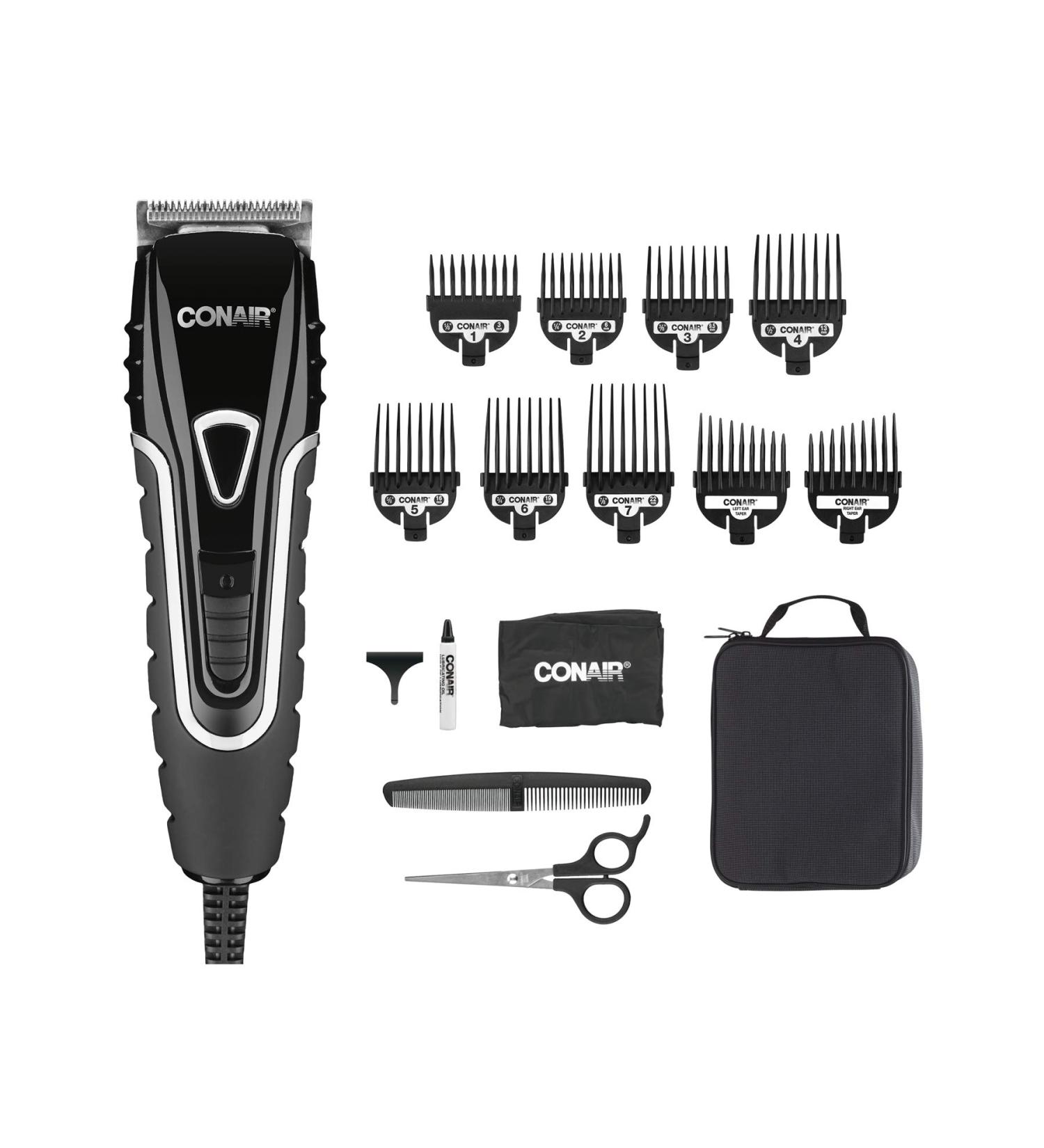 Conair Barbershop Series No-Slip Grip 20-piece Hair Clipper - Professional Haircutting Tool - Buy Online on GoSupps.com