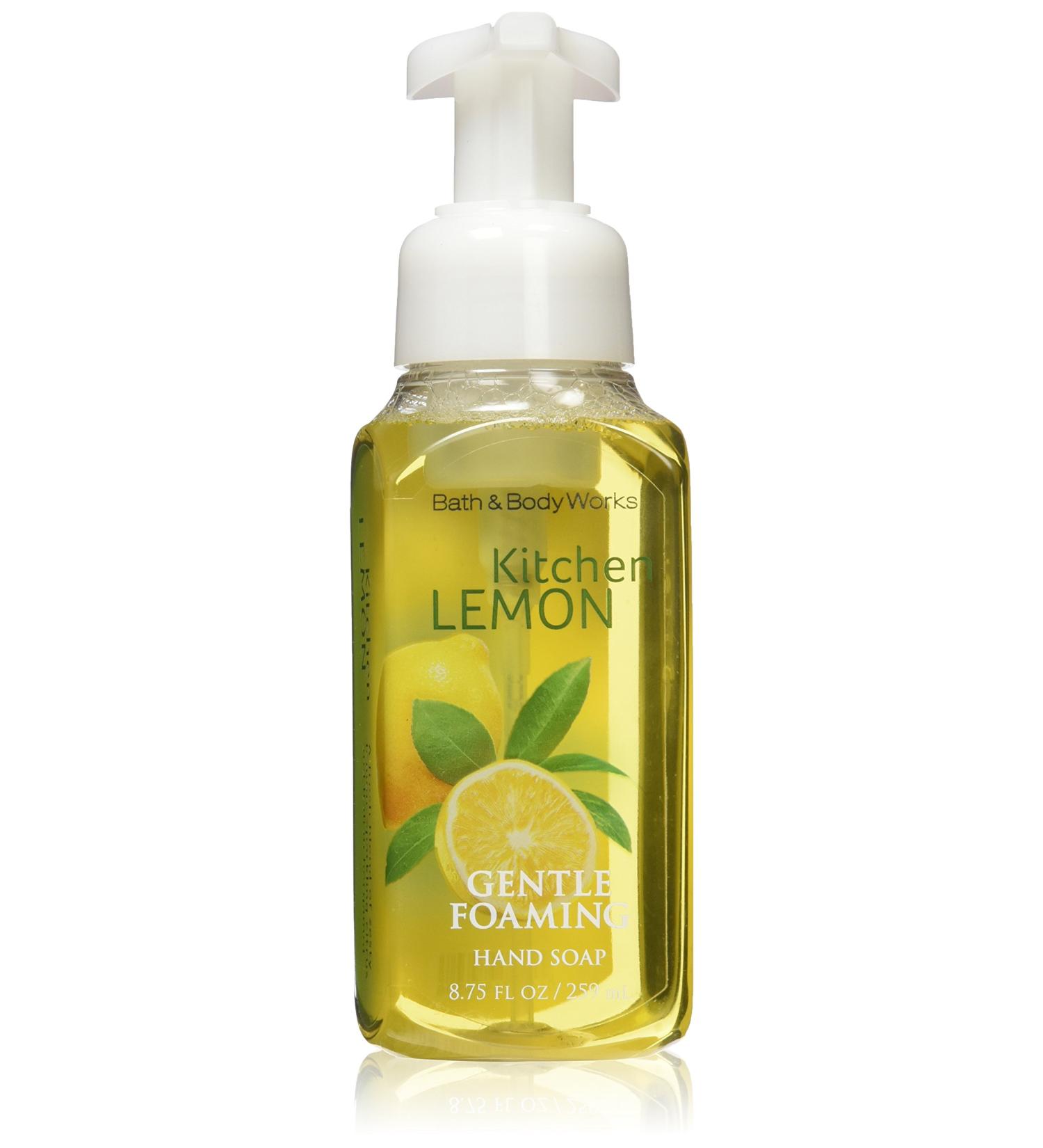 Shop Bath & Body Works Kitchen Lemon Gentle Foaming Hand Soap | Refreshing Citrus Clean for Your Home - Buy Online on GoSupps.com