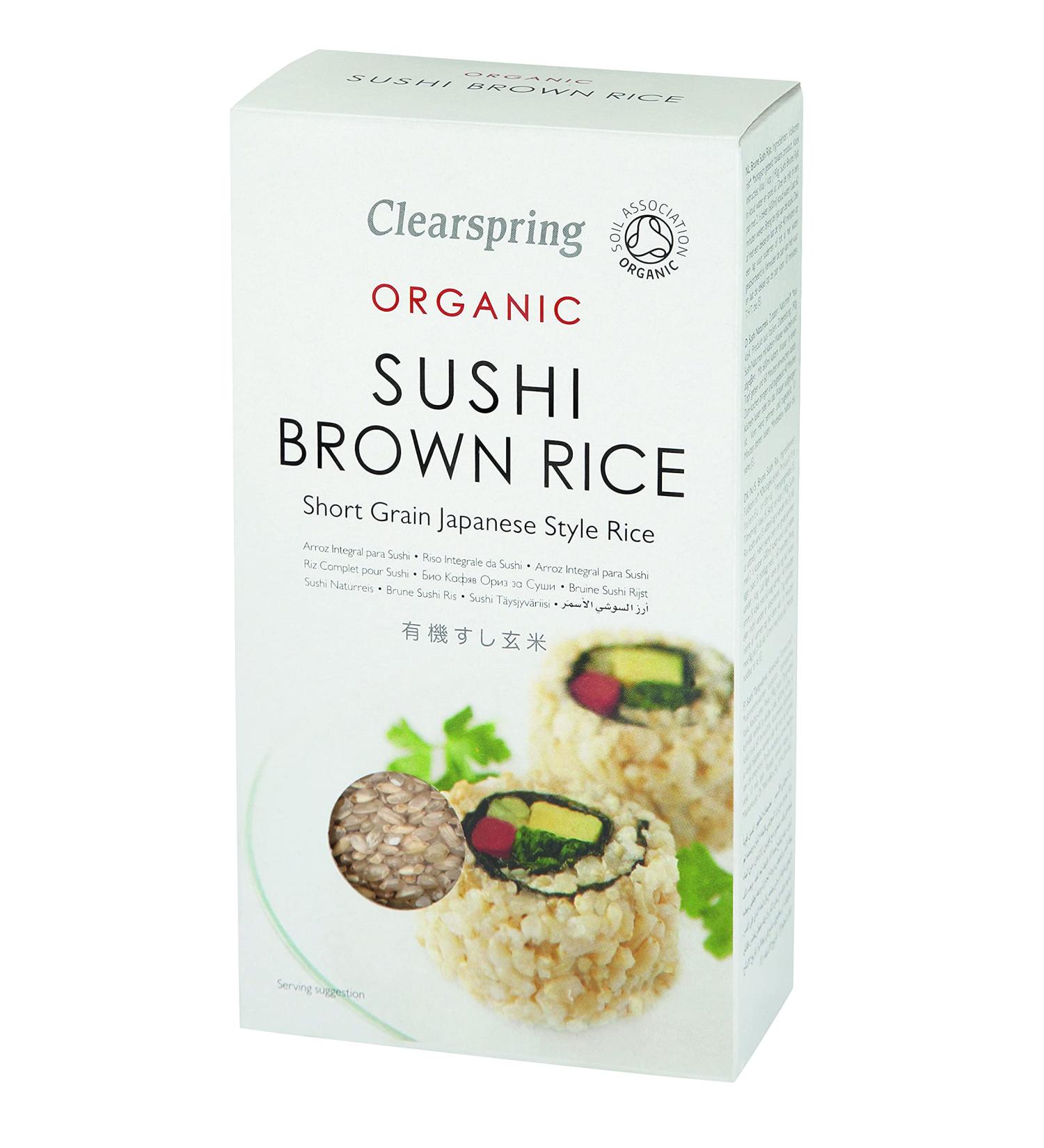 Clearspring Organic Brown Sushi Rice 500 g 1