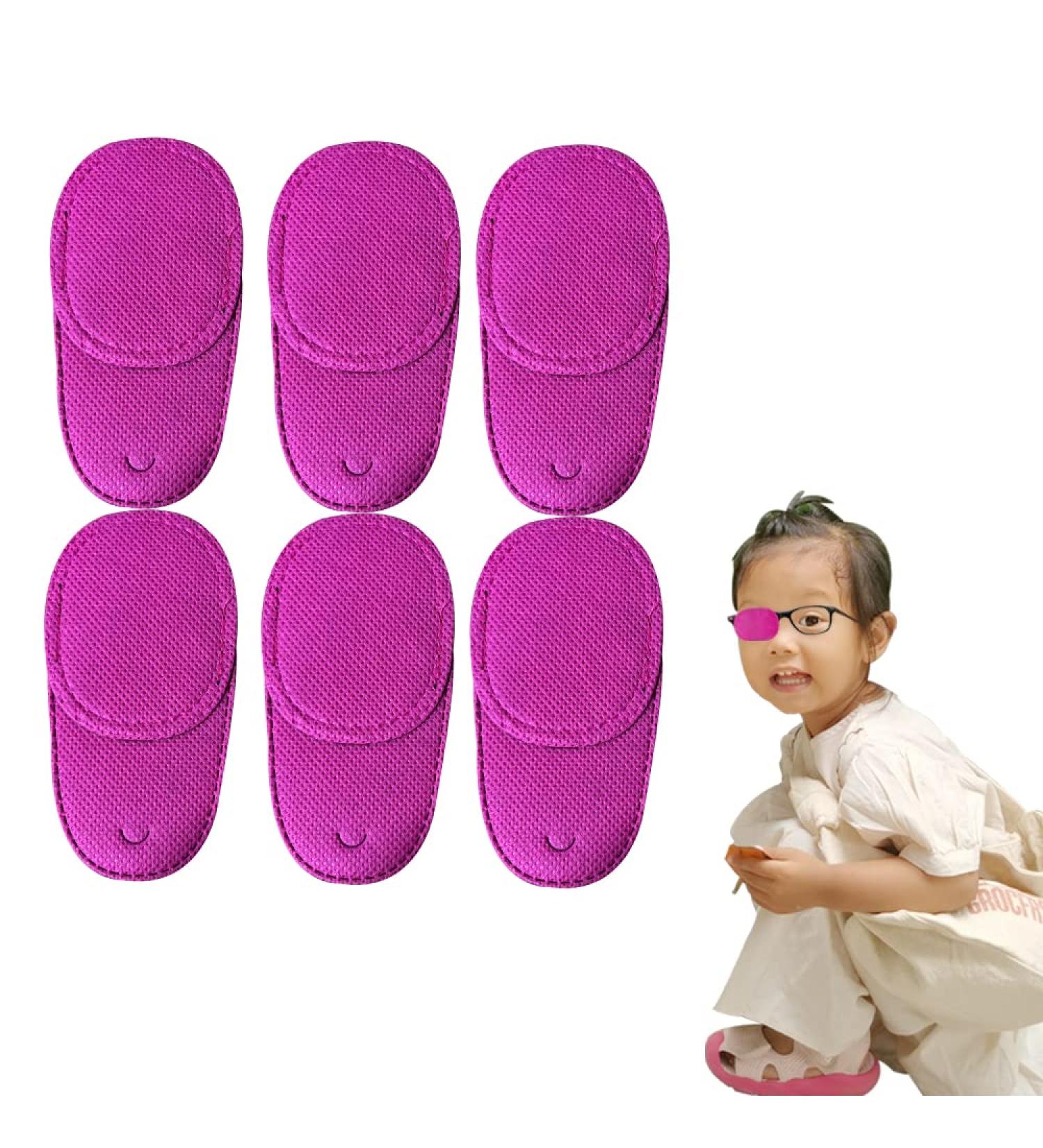 6-Pack Children's Eye Patch for Amblyopia & Strabismus Treatment - Reusable Medical Patch (Small Rose Pink) - Buy Online on GoSupps.com