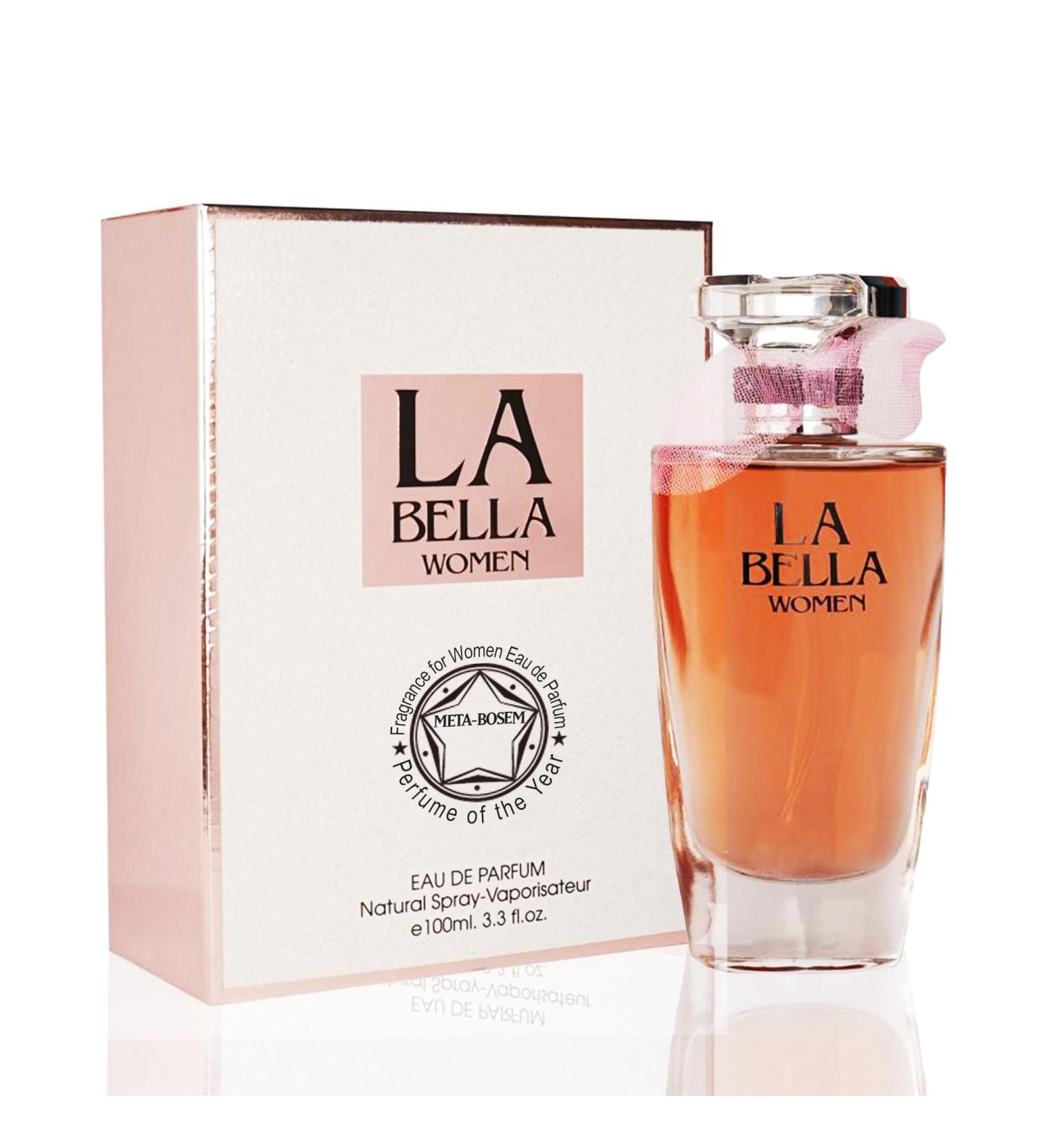 META-BOSEM La Bella Eau De Parfum Spray Perfume for Women - Floral Scent with Sensual Vanilla Classic Long Lasting Fragrance Great Holiday Gift 3.4 Fl Oz/100Ml - Buy Online on GoSupps.com
