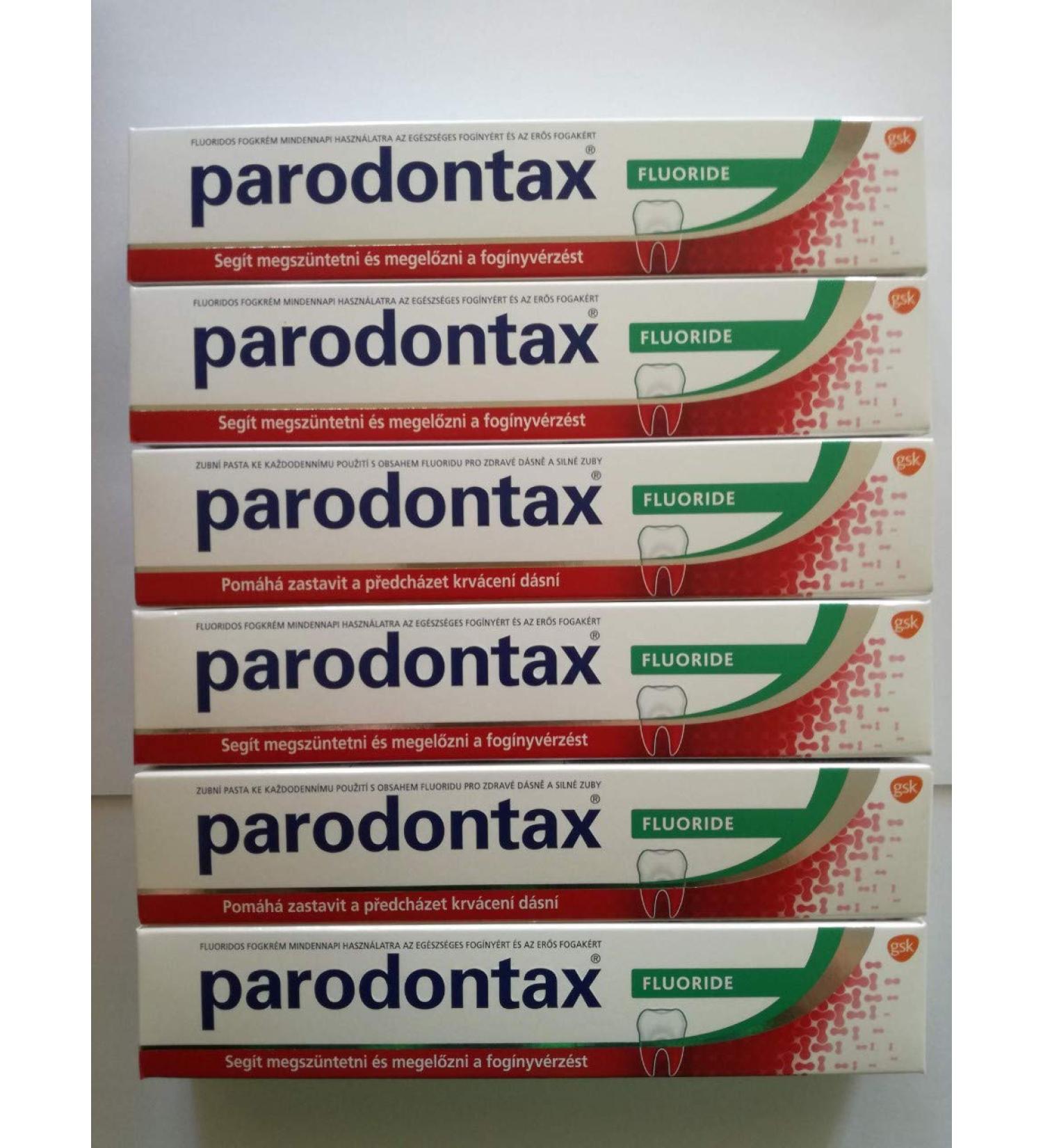 parodontax fluoride toothpaste 75ml 6 pack (6x 75ml)