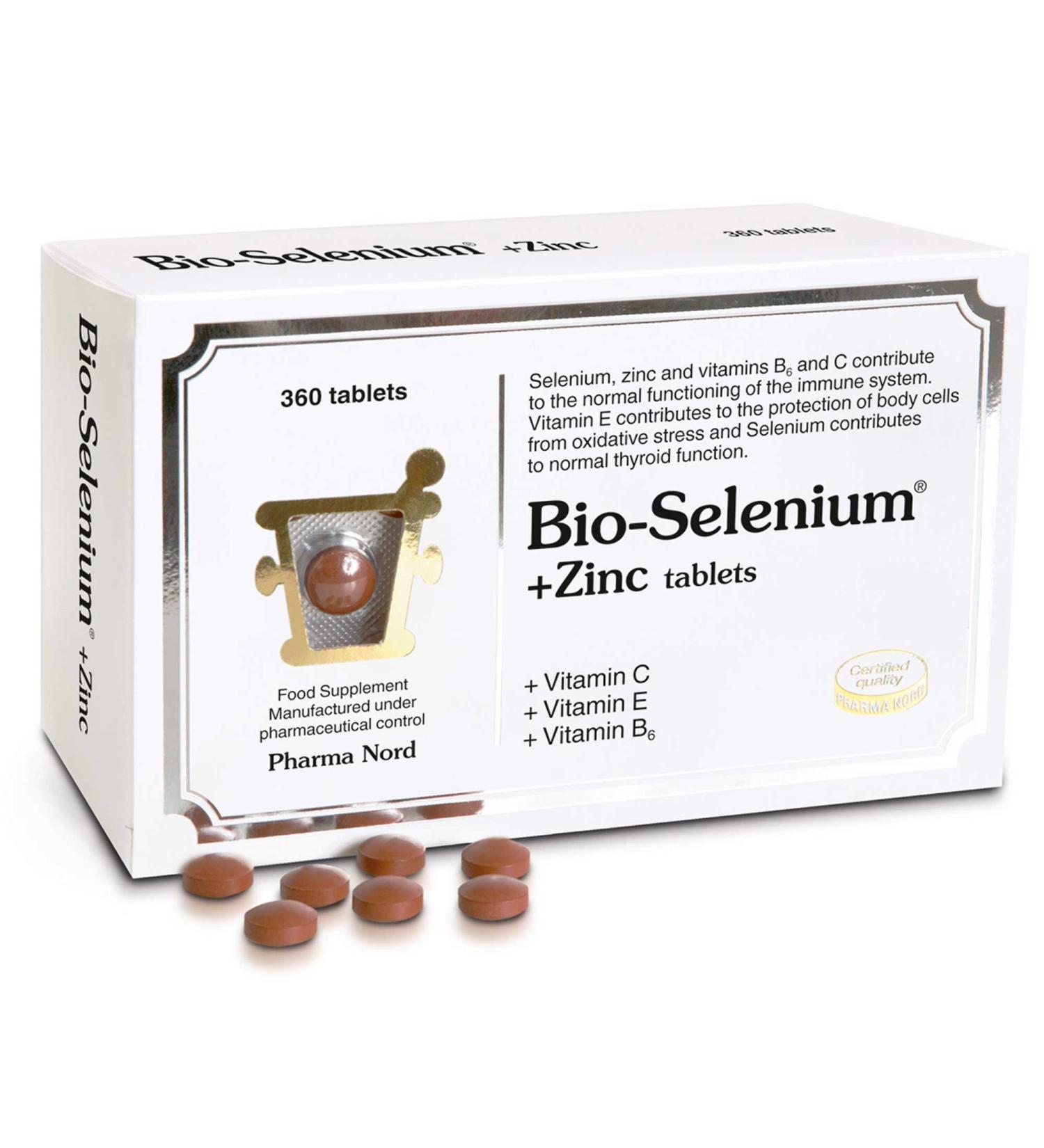 Pharma Nord Bio Selenium and Zinc 360 Tablets