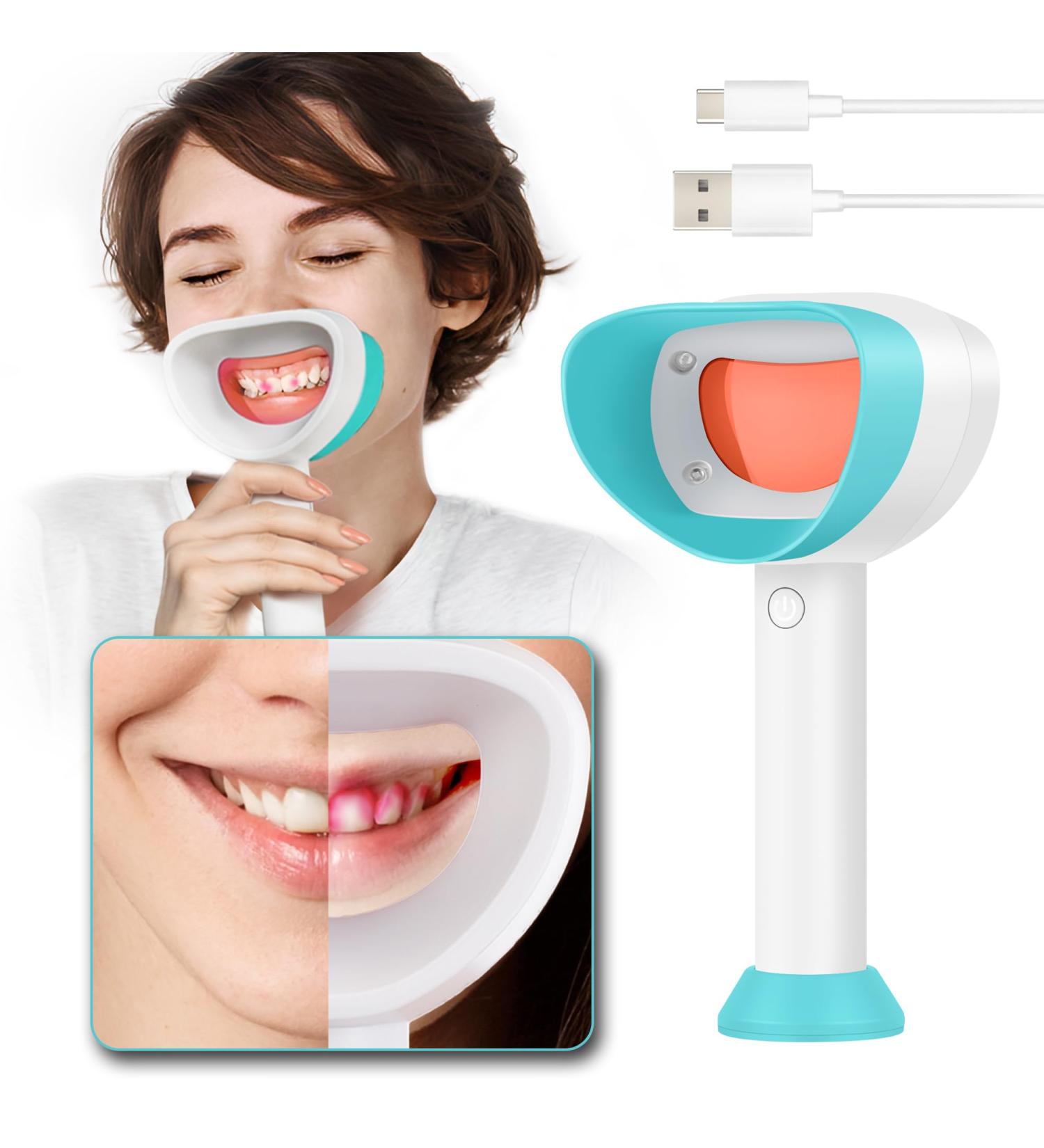Plaque Disclosing Monitor Instant Plaque Visibility for Kids & Adults | Upgrade from Dental Tablets | Improve Teeth Brushing Habits - Buy Online on GoSupps.com