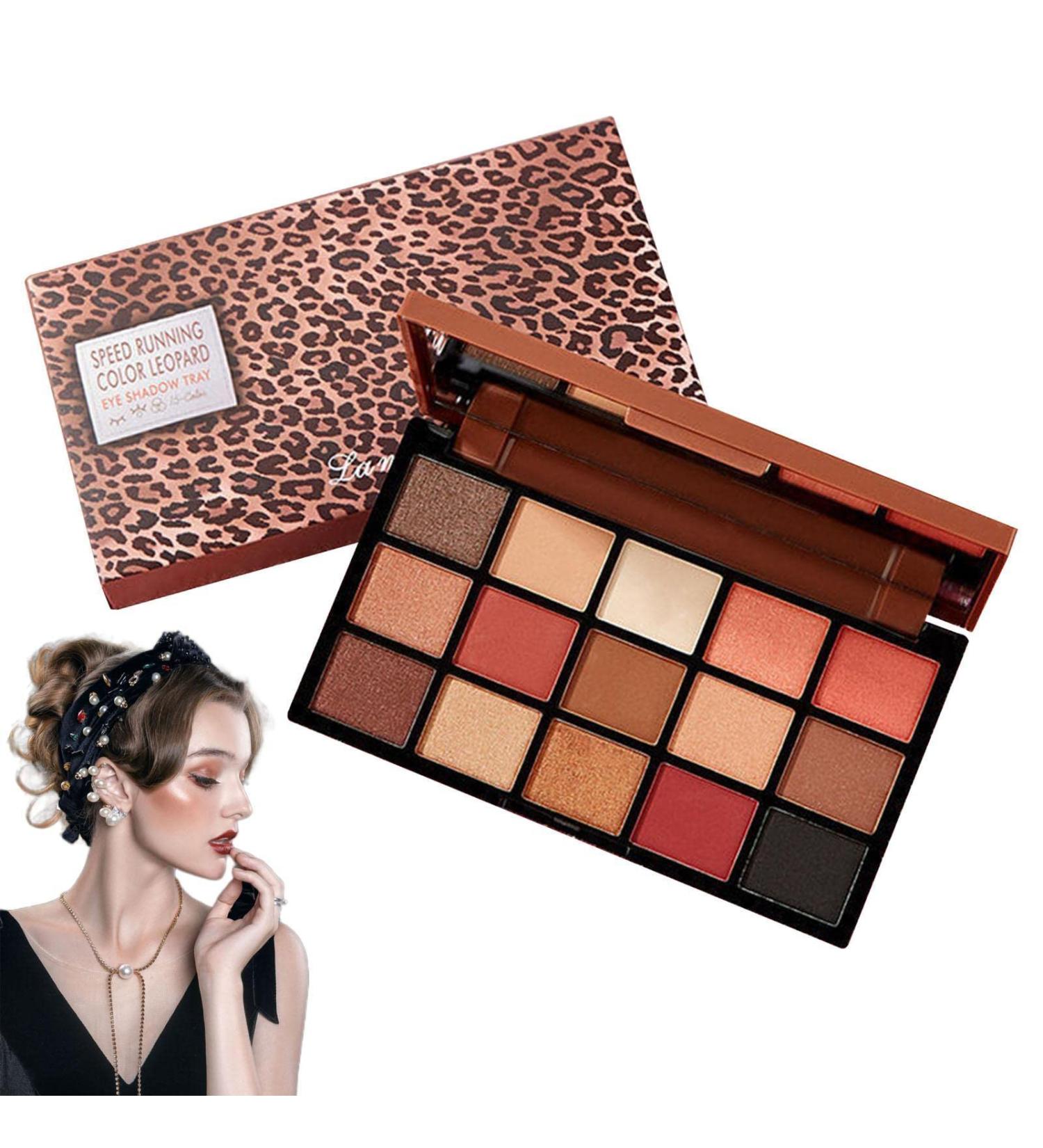 5 Eyeshadow Palette Long Lasting Blendable Warm Eye Shadows Makeup Kit Highly Pigmented Neutral Shades Rich Colors with Velvety Texture for 5 Pcs 3 - Buy Online on GoSupps.com