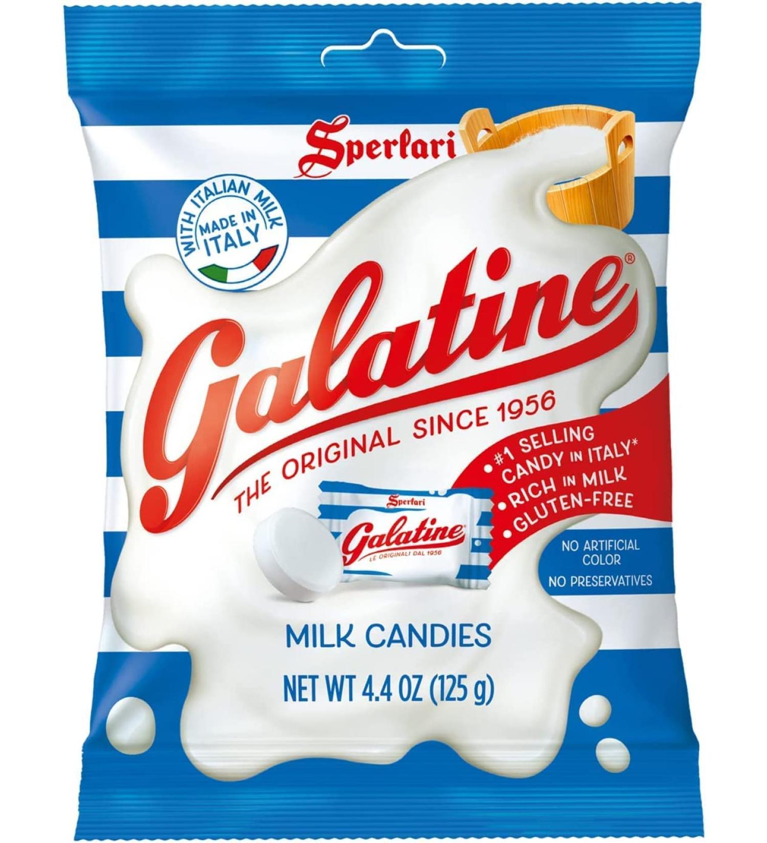  Sperlari 3 x Italian Milk Flavoured Caramel Lollipops 125 g - Buy Online on GoSupps.com