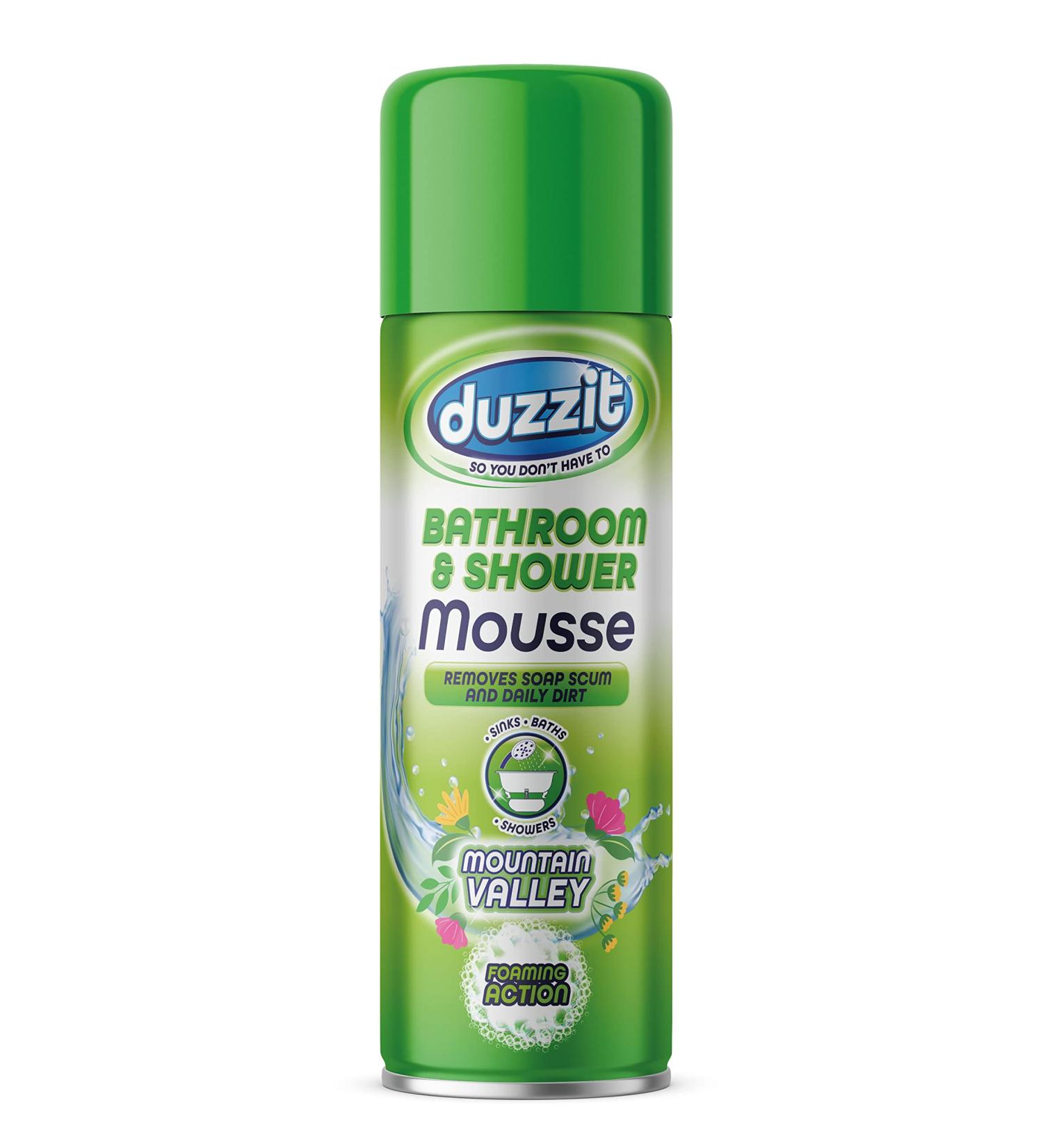 Duzzit Mountain Valley Bathroom Cleaning Mousse - Buy Online on GoSupps.com