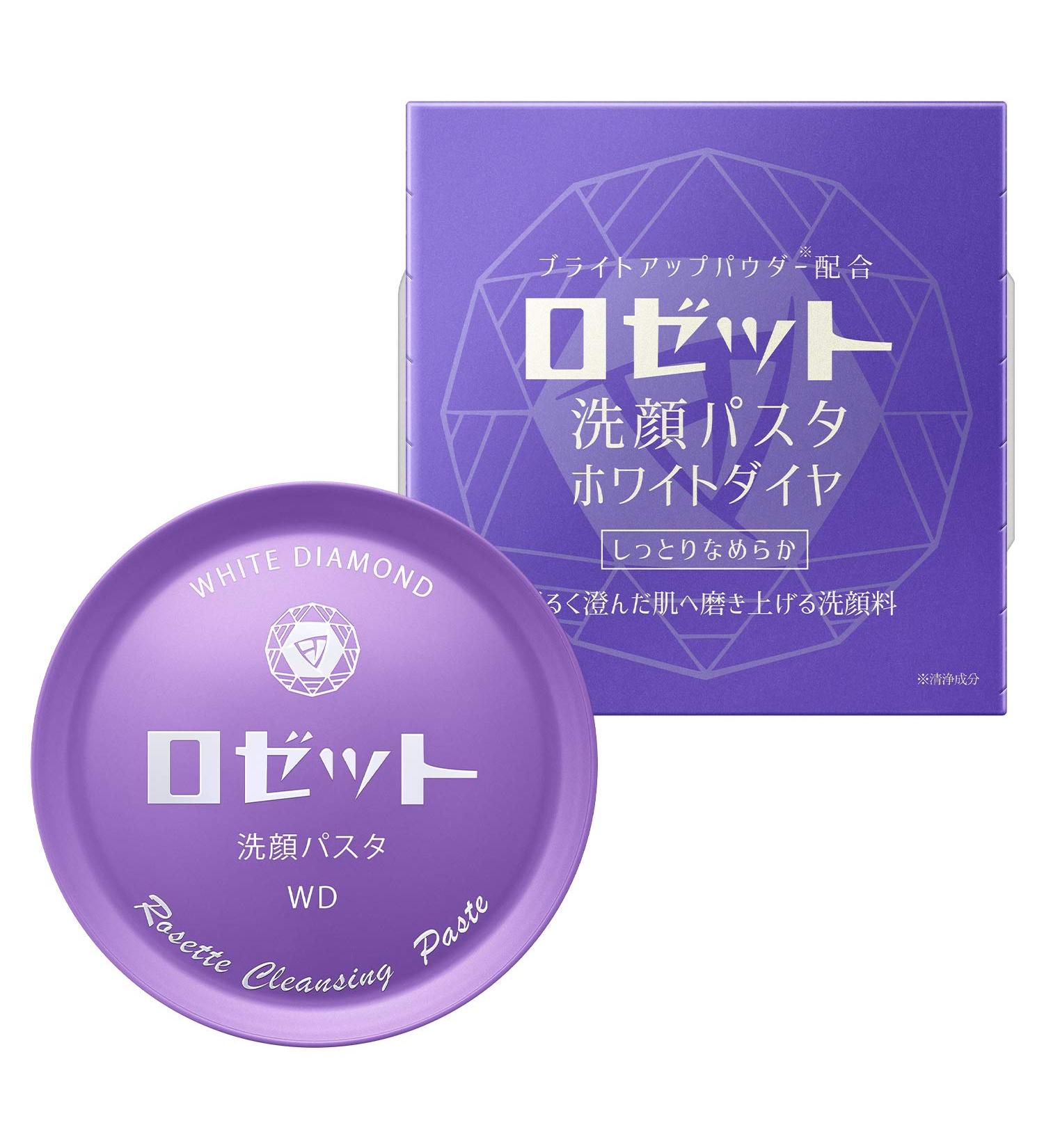 Rosette White Diamond Cleansing Paste 90g - Gentle Exfoliating Face Wash for Radiant Skin - Buy Online on GoSupps.com