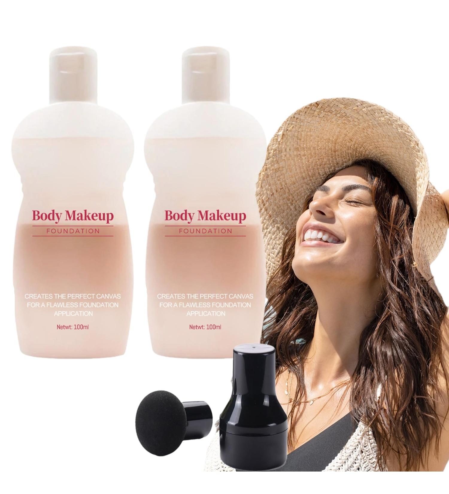 Body Makeup Foundation Body Makeup Waterproof Foundation Body Makeup Foundation 100mL (2pcs) - Buy Online on GoSupps.com