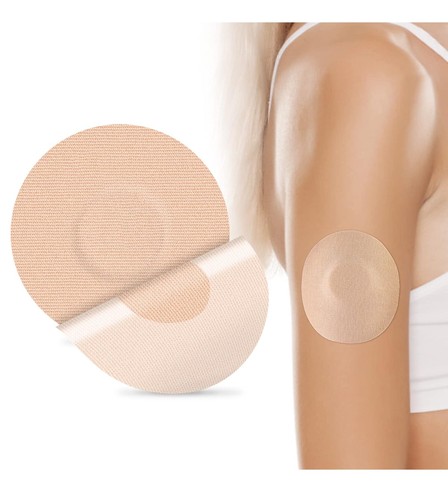 Waterproof Adhesive Patches for Freestyle Libre 1, 2 & 3 - 25 Pack for 14 Days Protection | Continuous Glucose Monitor Covers with No Glue Center - 25 Count - Buy Online on GoSupps.com