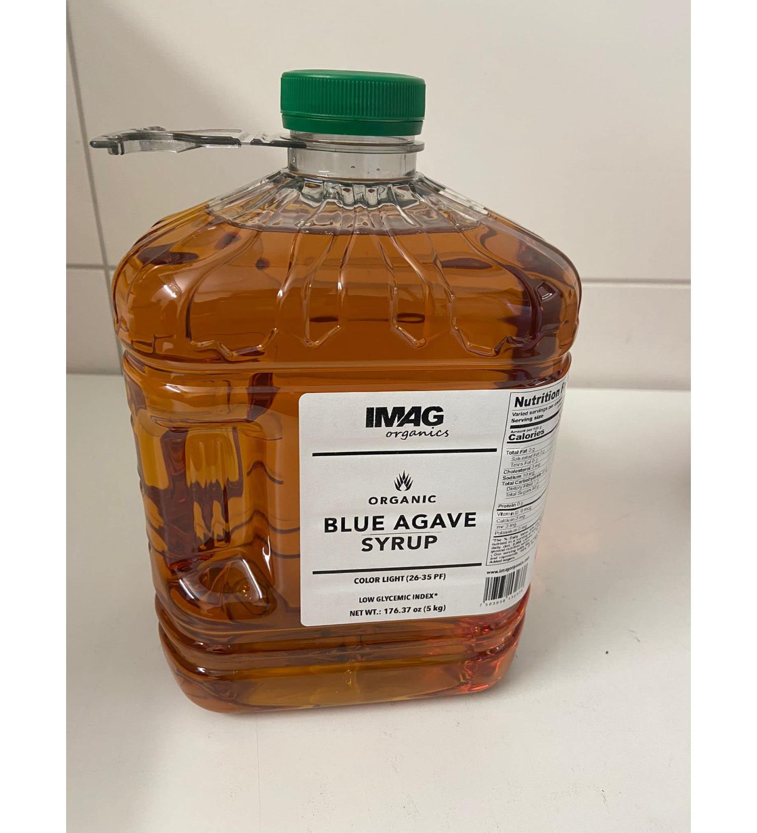 Agave syrup ORGANIC light 5 Kg fruit sweetener agave syrup syrup sugar alternative (DE- KO-001)