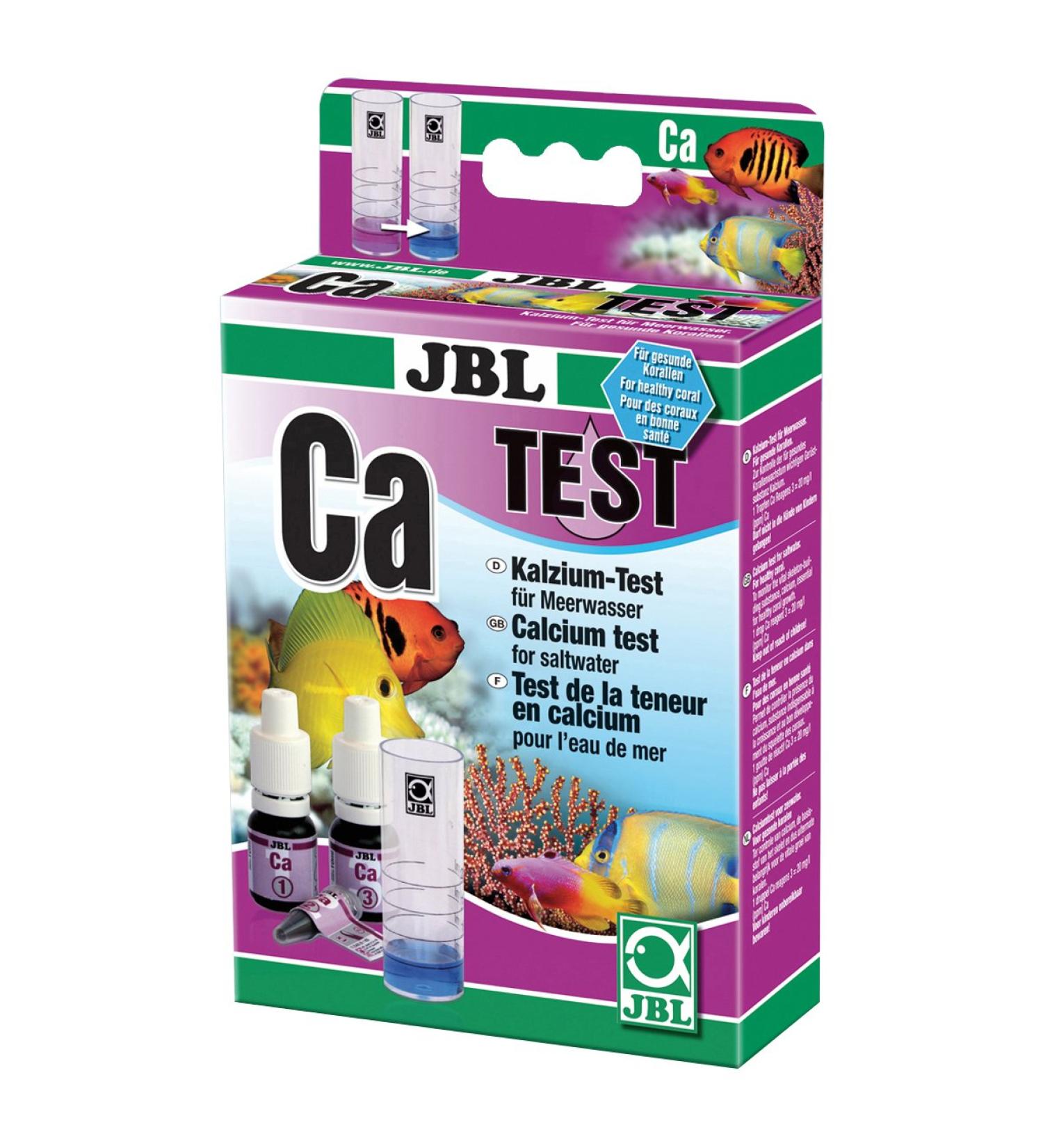 JBL Quick Test for Seawater Aquariums - Calcium Test Set (Ca) 25400 - Optimize Aquarium Health - Buy Online on GoSupps.com