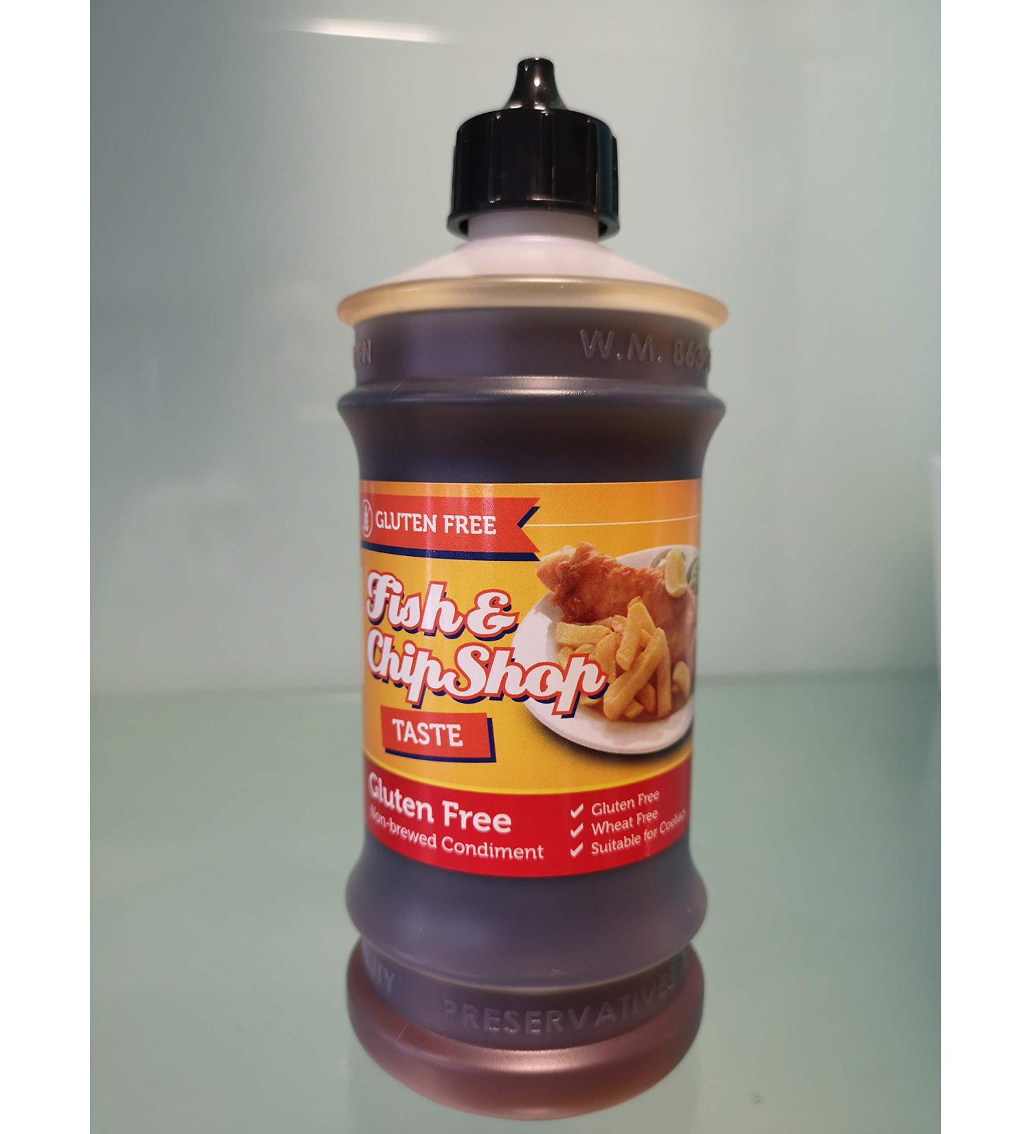 Gluten Free Chippy Non-Brewed Condiment (Malt Vinegar Flavour) 315ml - Land & Sea Gluten Free