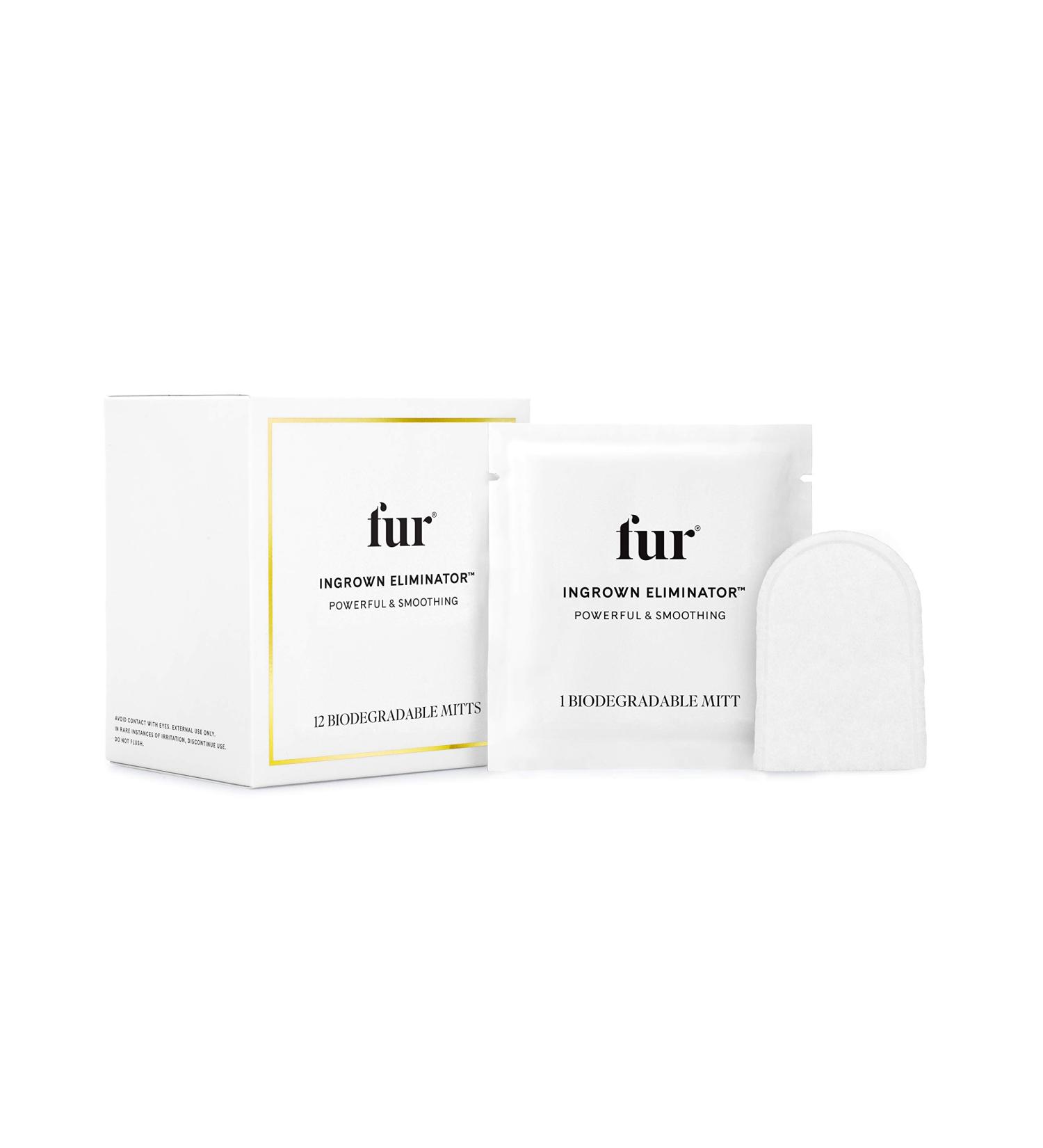 Fur Ingrown Eliminator - Post Hair Removal Care for Irritation & Bumps - 12 Wipes - Buy Online on GoSupps.com