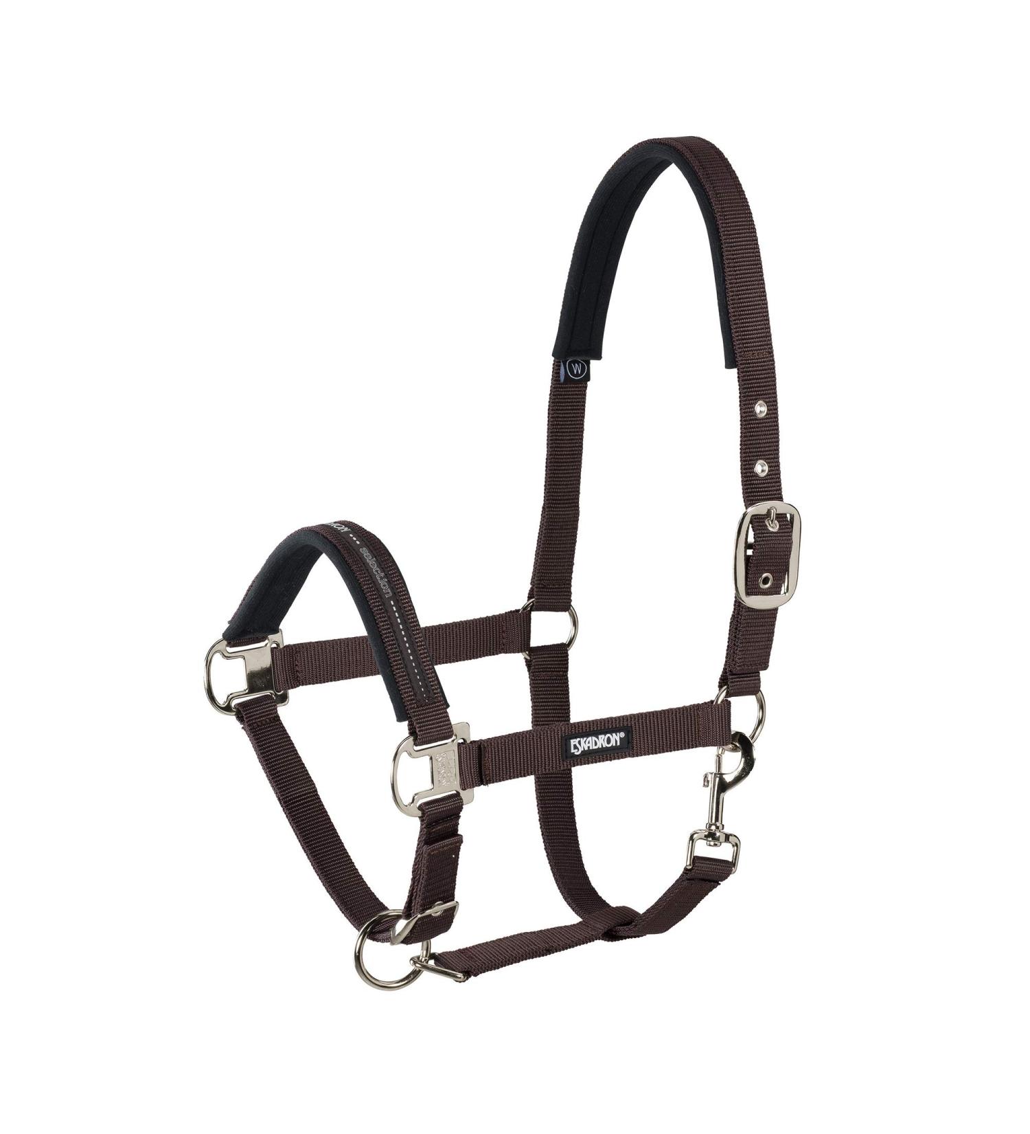 Eskadron Standard Halter PIN Buckle darkbrown WBextra-overs.
