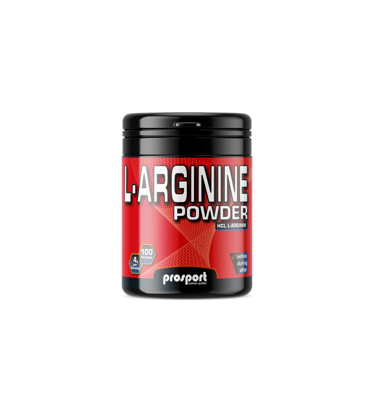 Prosport L-Arginine Powder 400g can