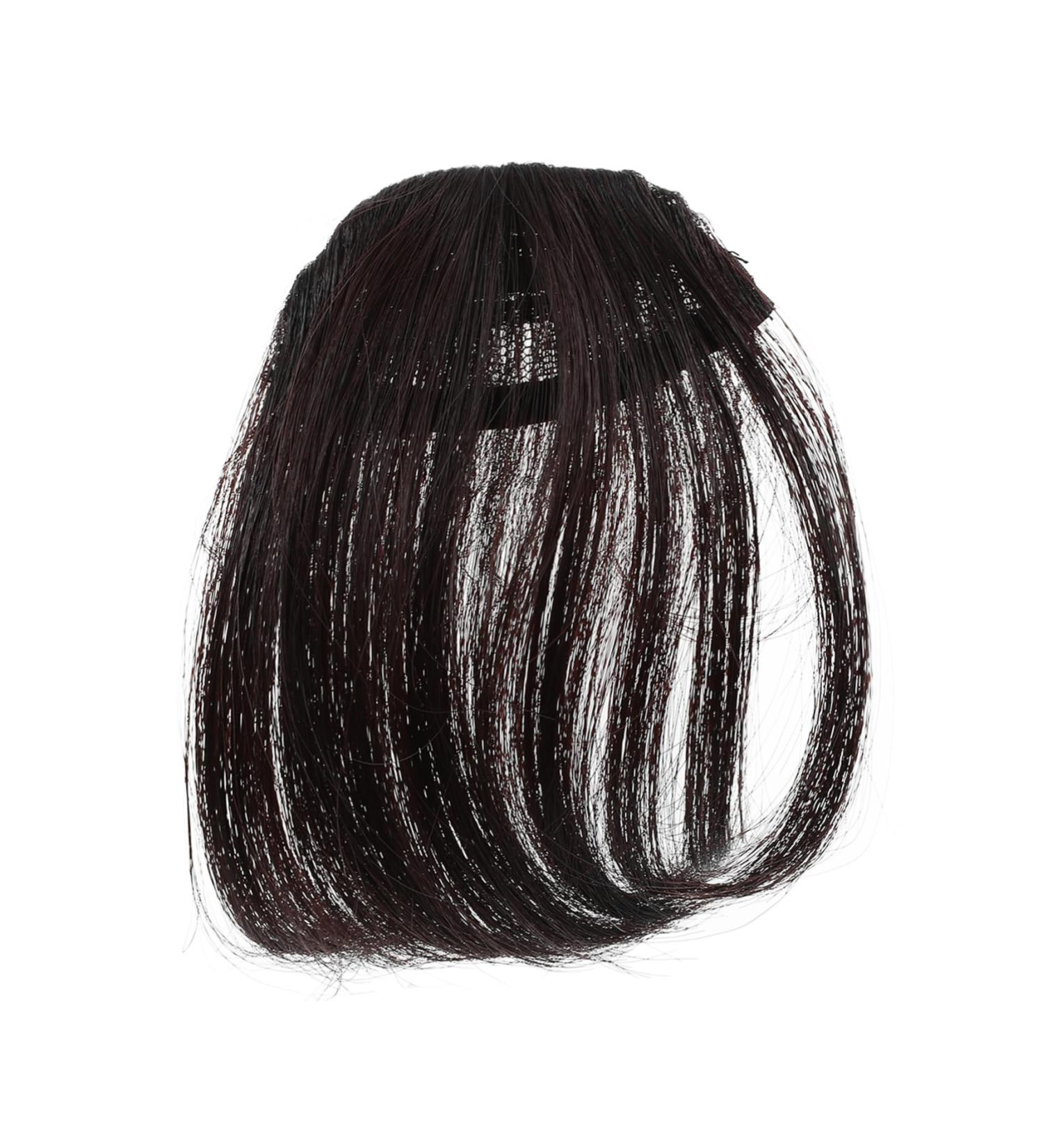 minkissy Piece Mini Clips for Hair Scisors Hair Clips for Bangs Hair Clips for Extensions Fake Bangs Fake Hair Bangs Hair Clip Extension Human Hair Wig with Bang Clip in Hair Bangs Lengthen medium Coffee - Buy Online on GoSupps.com
