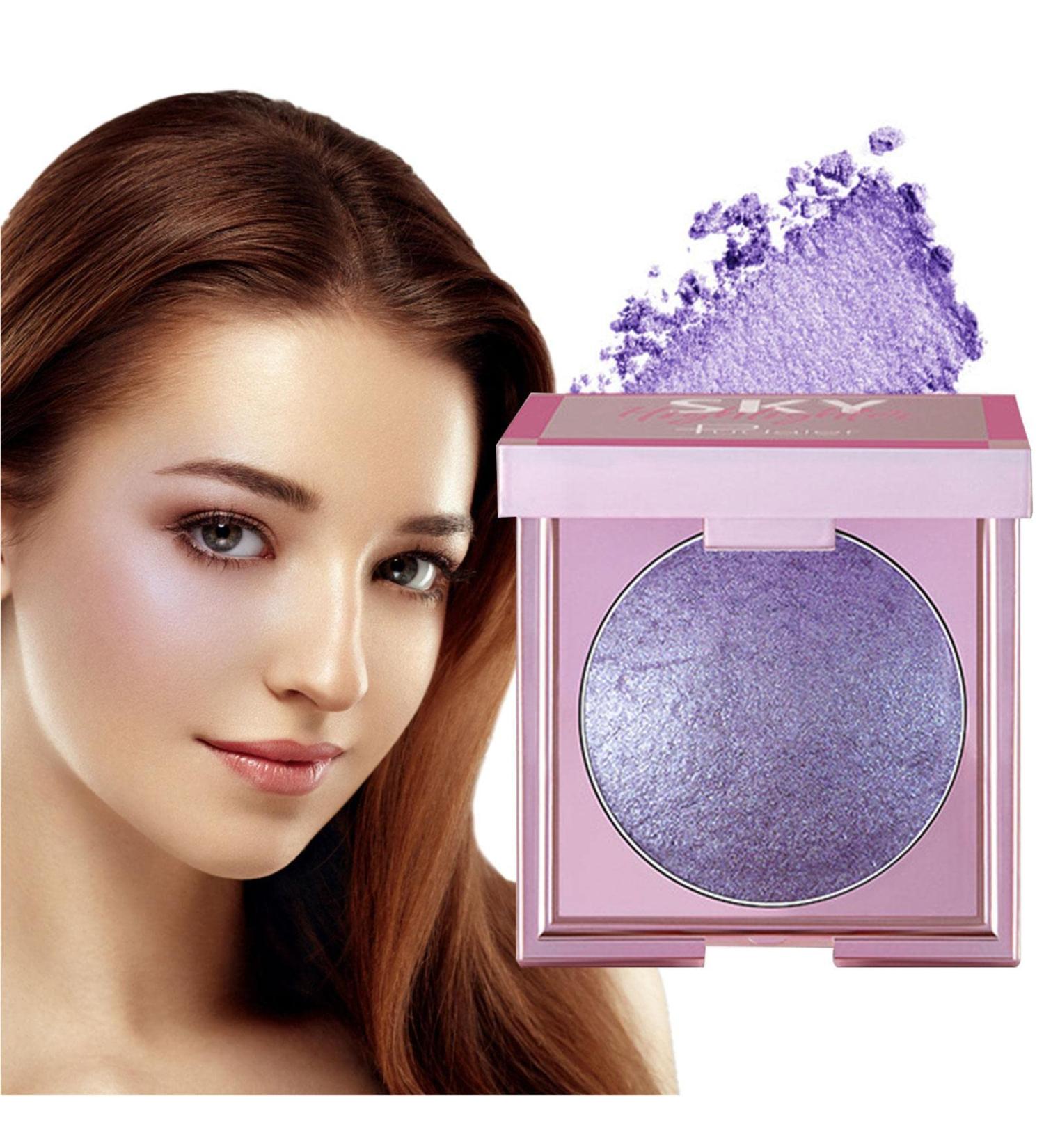 Highlighter Powder 8g Ultra Fine Girls Highlighting Makeup Powder Beginner Friendly Brightening Cheekbones Body Cosmetics for Weddings Concerts Sritob #08 - Buy Online on GoSupps.com