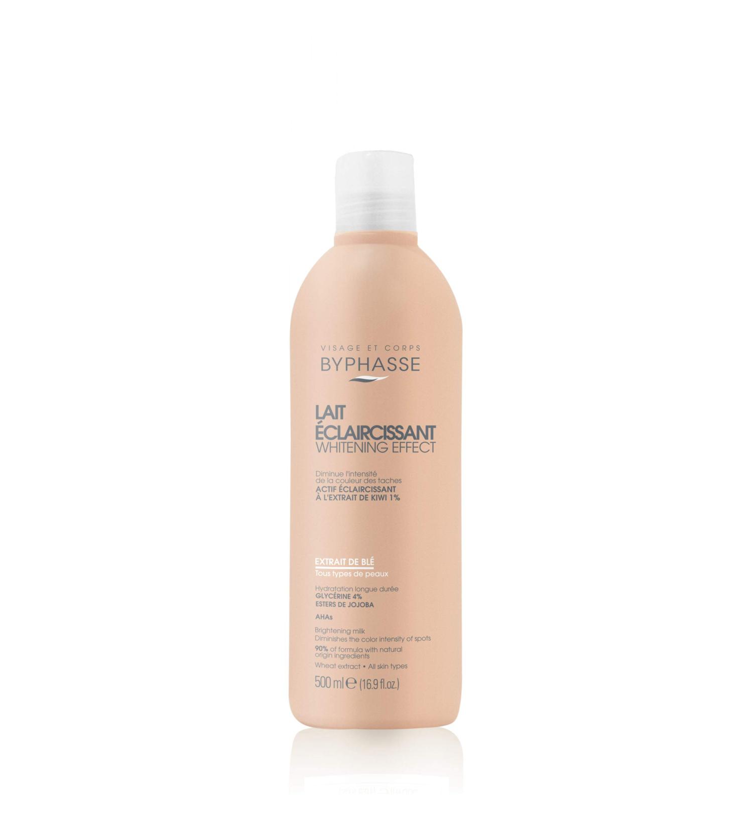 Byphasse Unifying Complexion Milk with Lightening Properties Wheat Extract Cream 500 ml - Buy Online on GoSupps.com