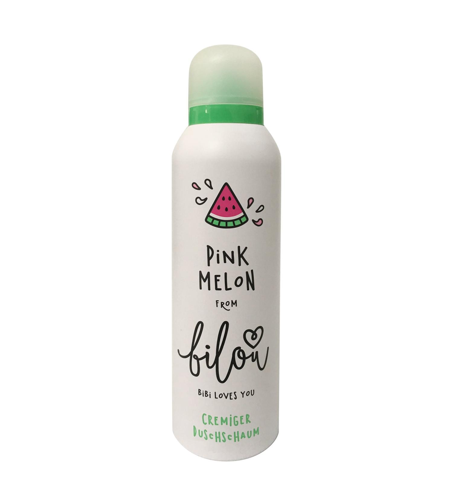 bilou Shower Foam Pink Melon (200 ml bottle)