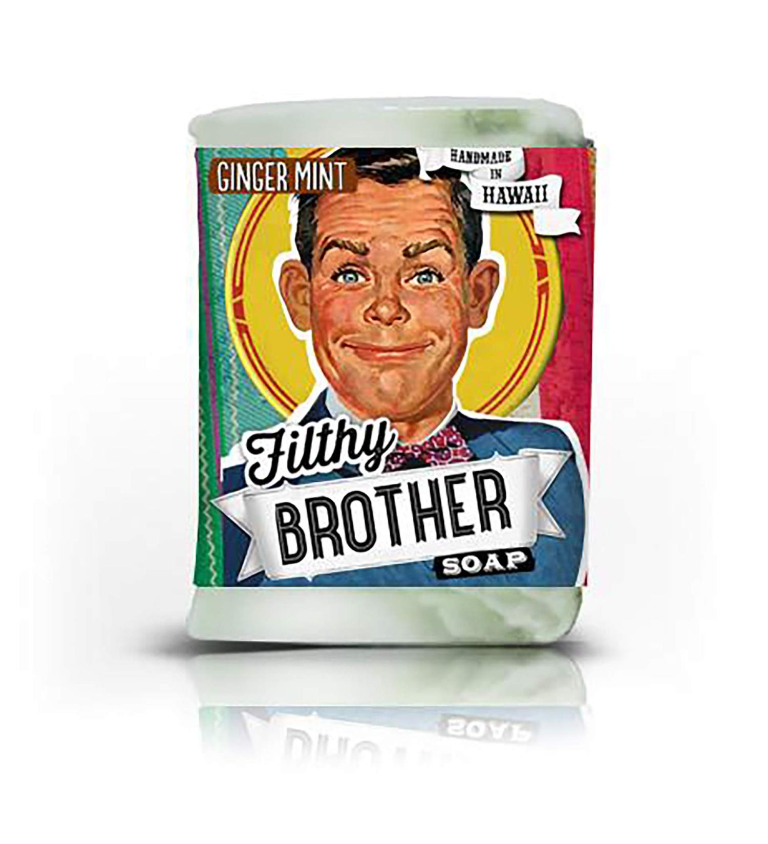Filthy Brother Ginger Mint Large Soap Bar