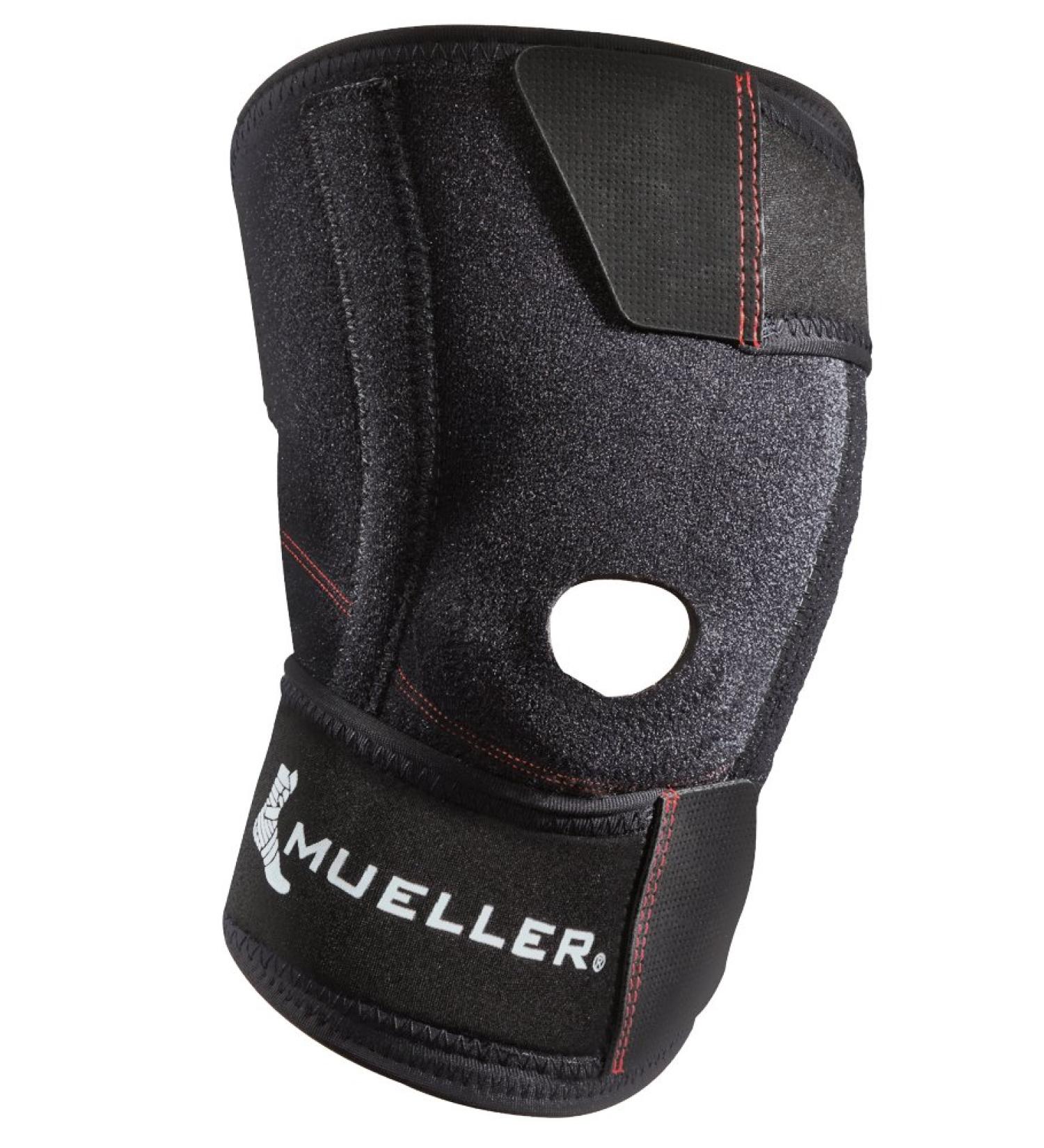 Buy MUELLER Sports Medicine Wraparound Knee Stabilizer (L/XL) - Stabilizing Springs Black - International Shipping Available - Buy Online on GoSupps.com