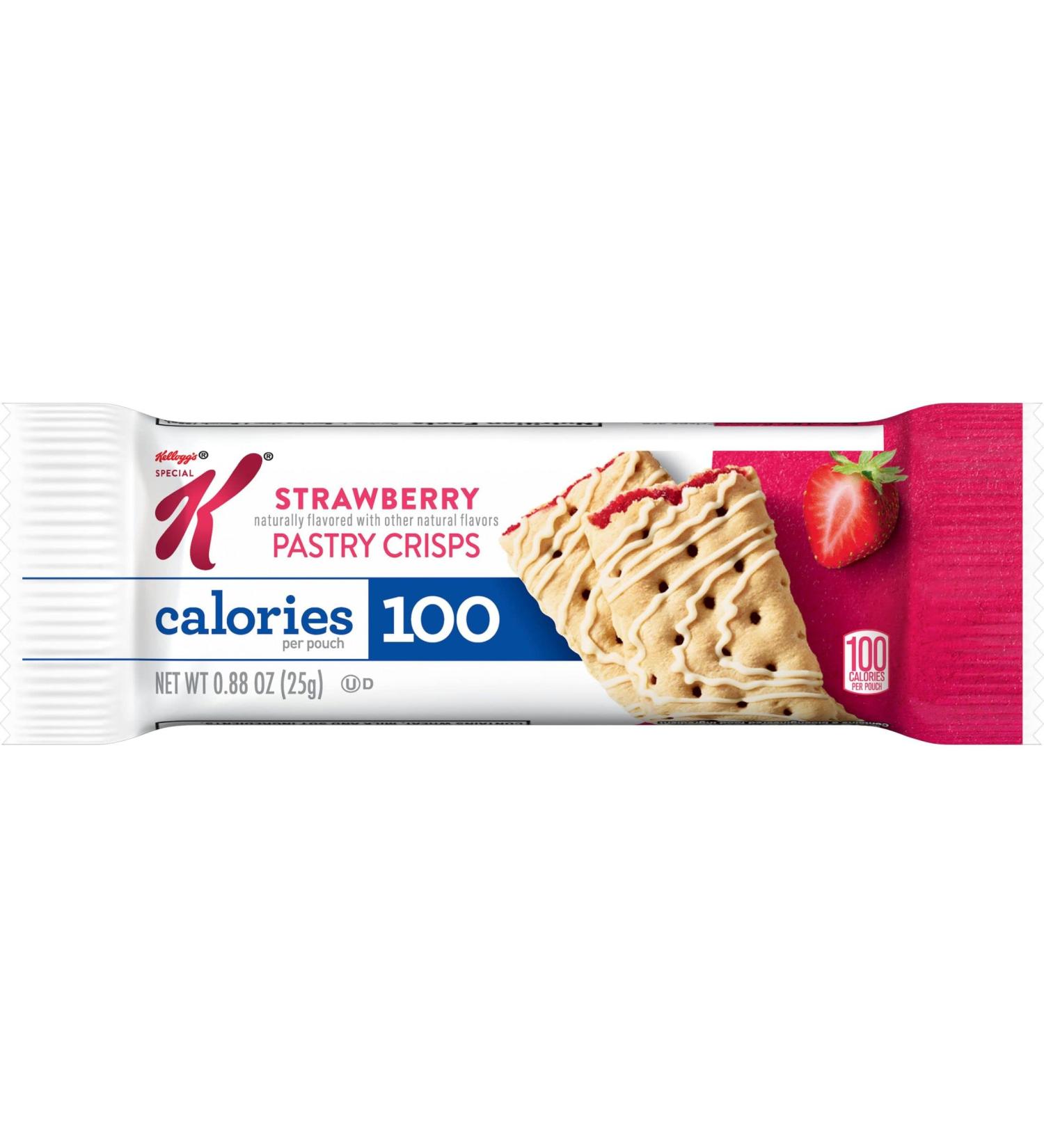 Kellogg's Special K Strawberry Pastry Crisps 7.92oz (9 Ct) - Delicious & Convenient Snack Option - Buy Online on GoSupps.com