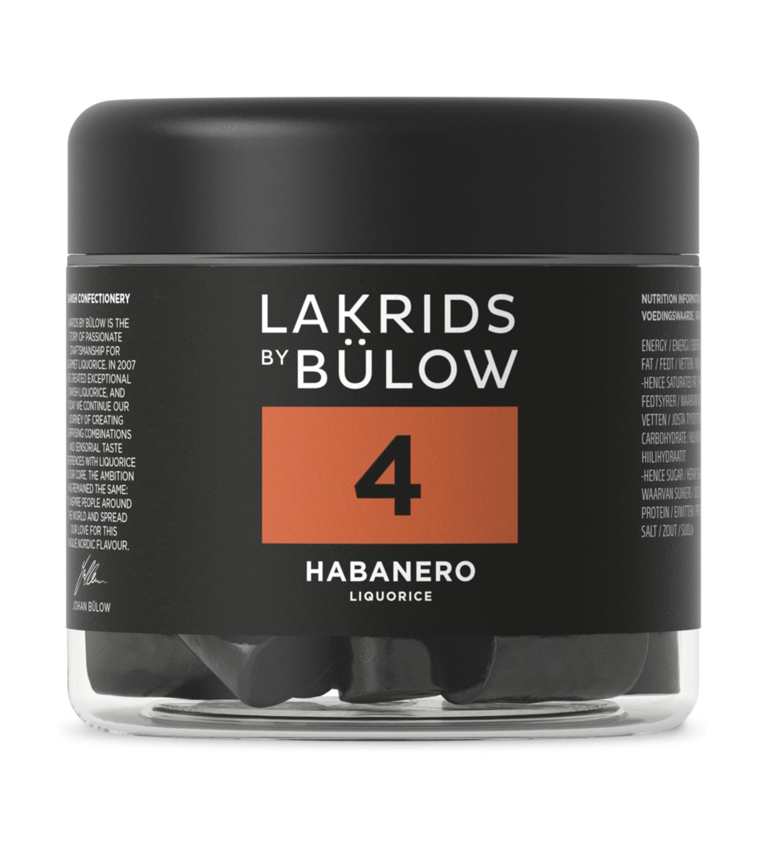 Lakrids by B low 4 - Habanero 150g | Vegan Gourmet Licorice with Chili | Gluten-Free & Gelatin-Free | Eco-Friendly Recycled PET Packaging - Buy Online on GoSupps.com