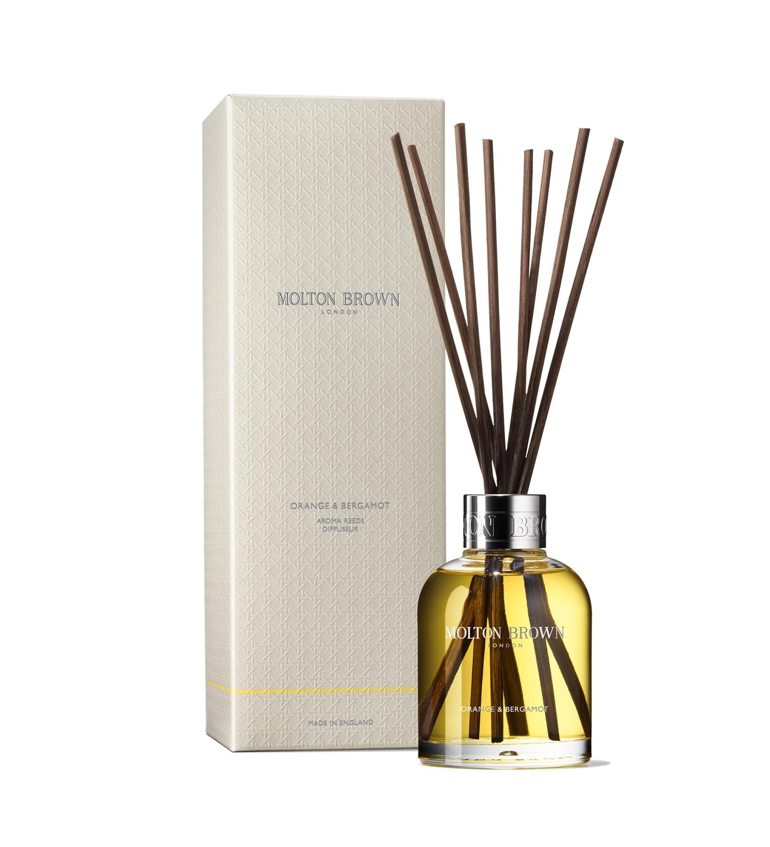 Buy Molton Brown Orange & Bergamot Aroma Reeds 5 fl oz - Luxurious Scented Home Fragrance | International Shipping Available - Buy Online on GoSupps.com