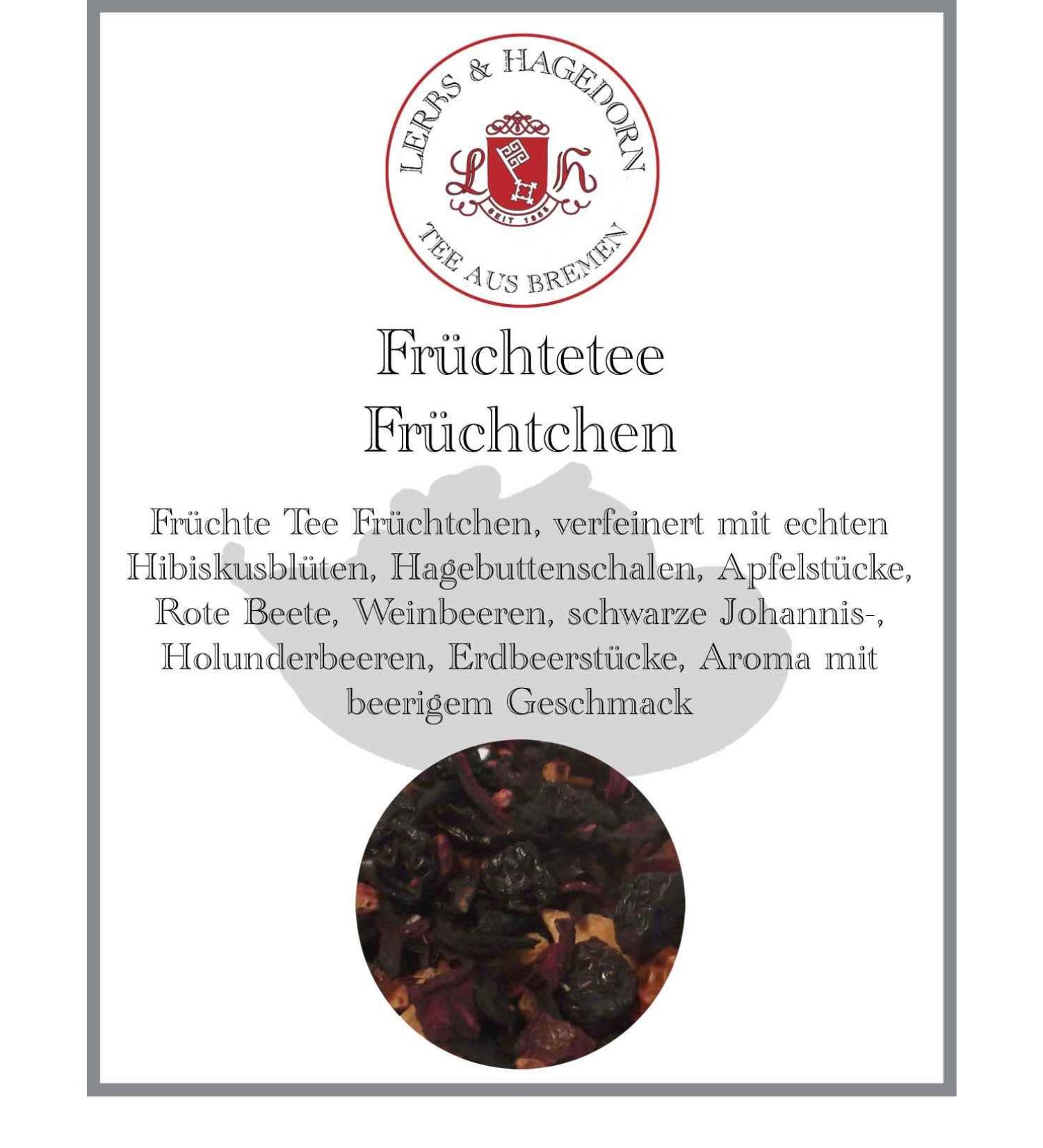  Lerbs & Hagedorn Tea Fruit - 1.5 kg - Buy Online on GoSupps.com