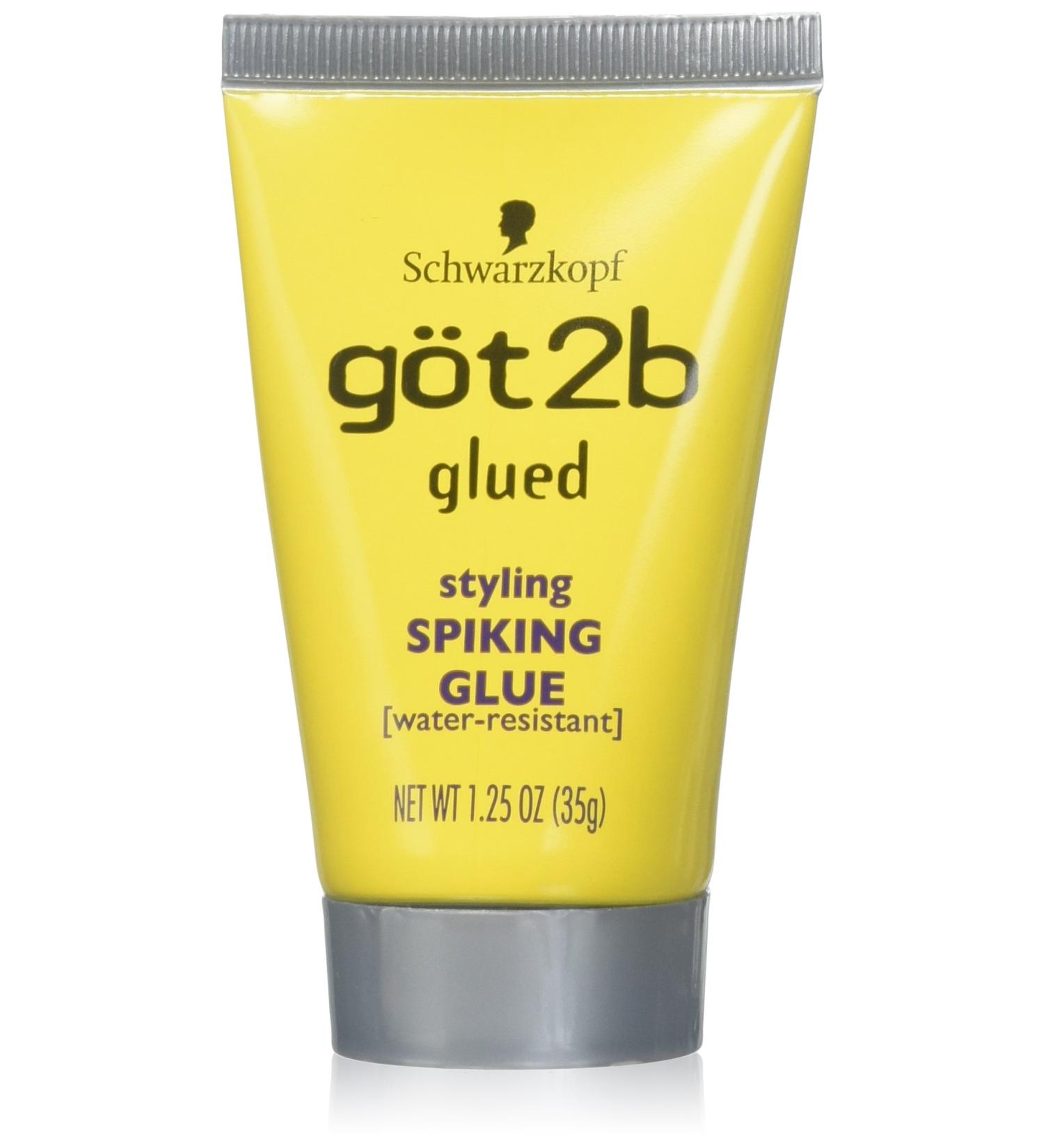 Schwarzkopf got2b Glued Styling Spiking Glue 1.25 oz (Pack of 6)