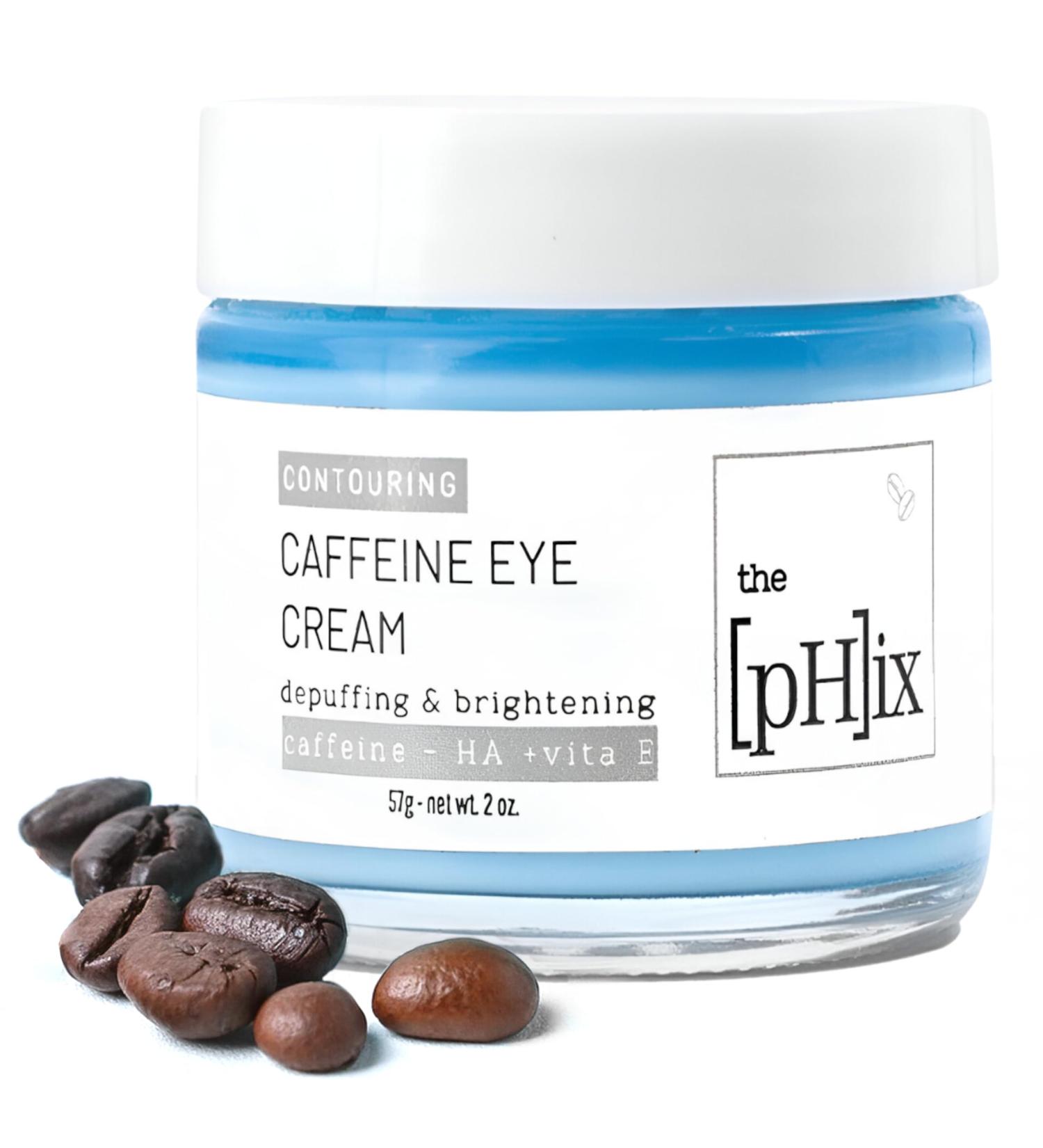 Caffeine Eye Cream | Hyaluronic Acid & Vitamins E & K | Vegan Solution for Dark Circles Puffiness Wrinkles | International Shipping - Buy Online on GoSupps.com