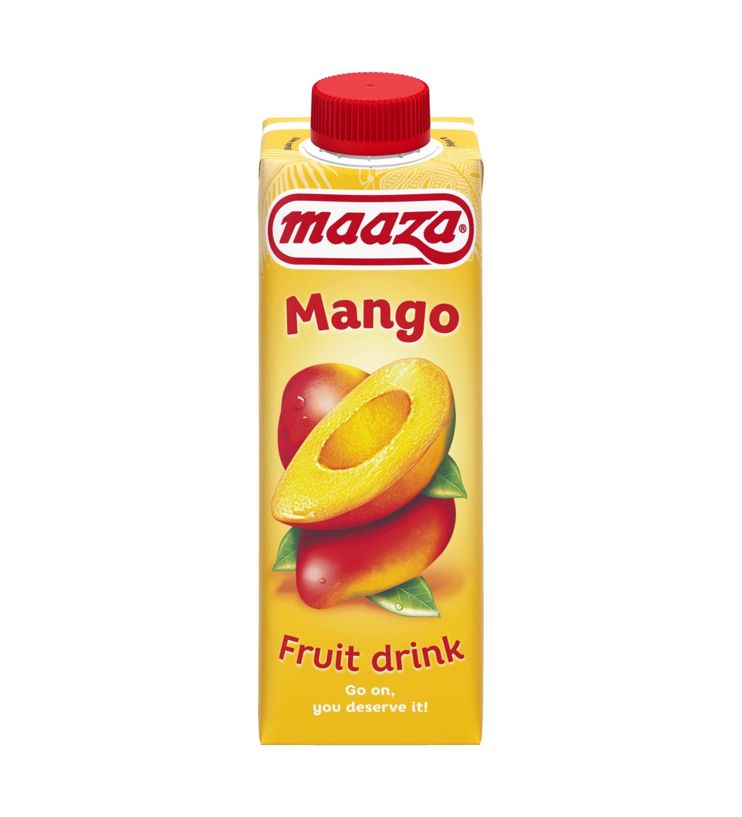 Maaza Mango Fruit Drink fruit juice to enjoy 8 packs (8x330ml) Mango 330 ml (pack of 8)