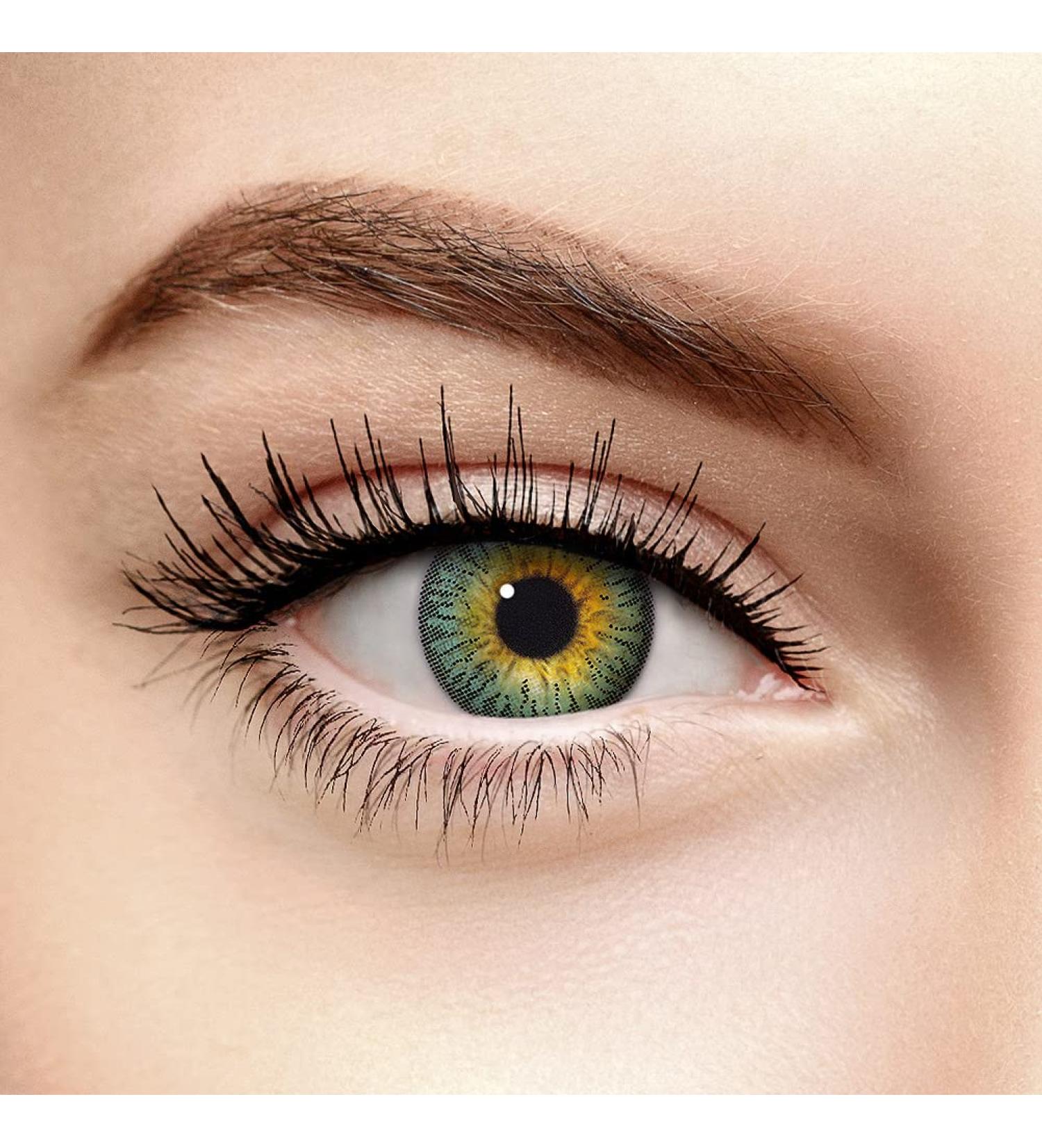 ChromaView Tri-Tone Fusion Green Colored Contact Lenses - Non-Prescription | 30 Days Shipping Worldwide - Buy Online on GoSupps.com