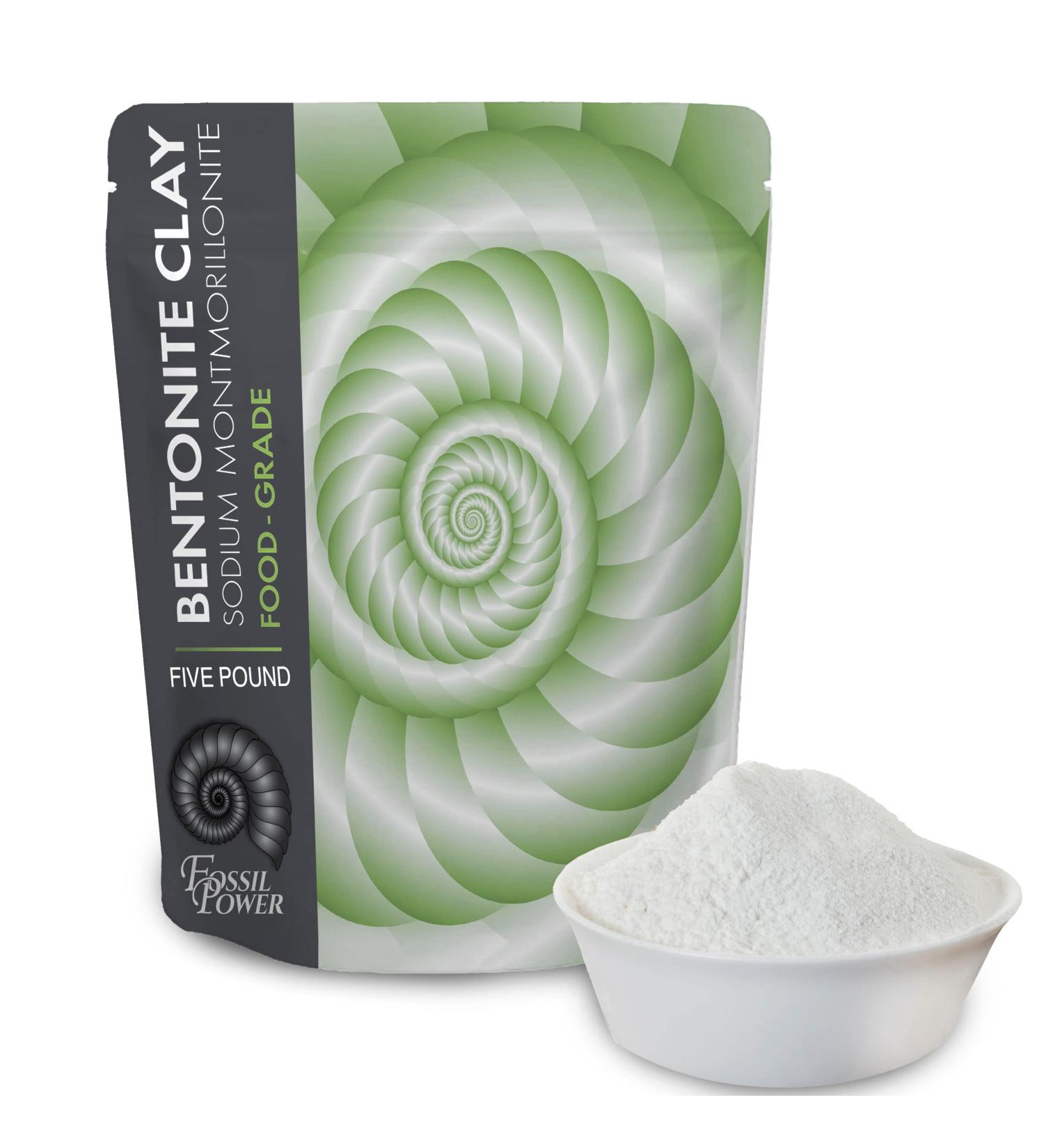 Bentonite Clay Powder 5lb - Food Grade Mask for Face, Body, Hair & More - Deep Pore Cleansing - Acne & Oily Skin Treatment - DIY Beauty Mask for Men & Women - Buy Online on GoSupps.com