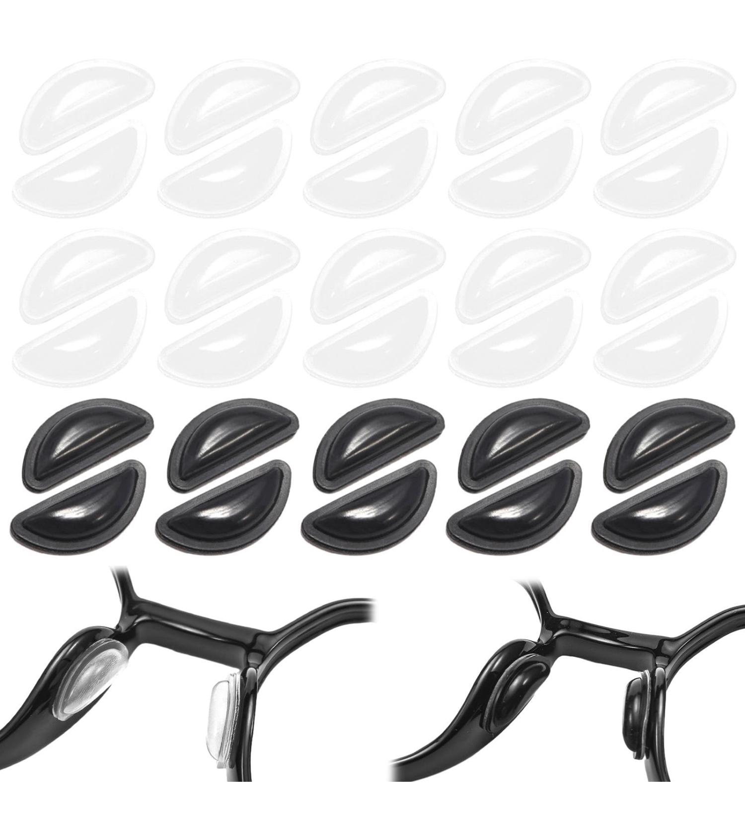 Buy SUNERLORY 15 Pairs Anti-Slip Eyeglass Nose Pads - Comfortable Cushion for Glasses & Sunglasses - Buy Online on GoSupps.com