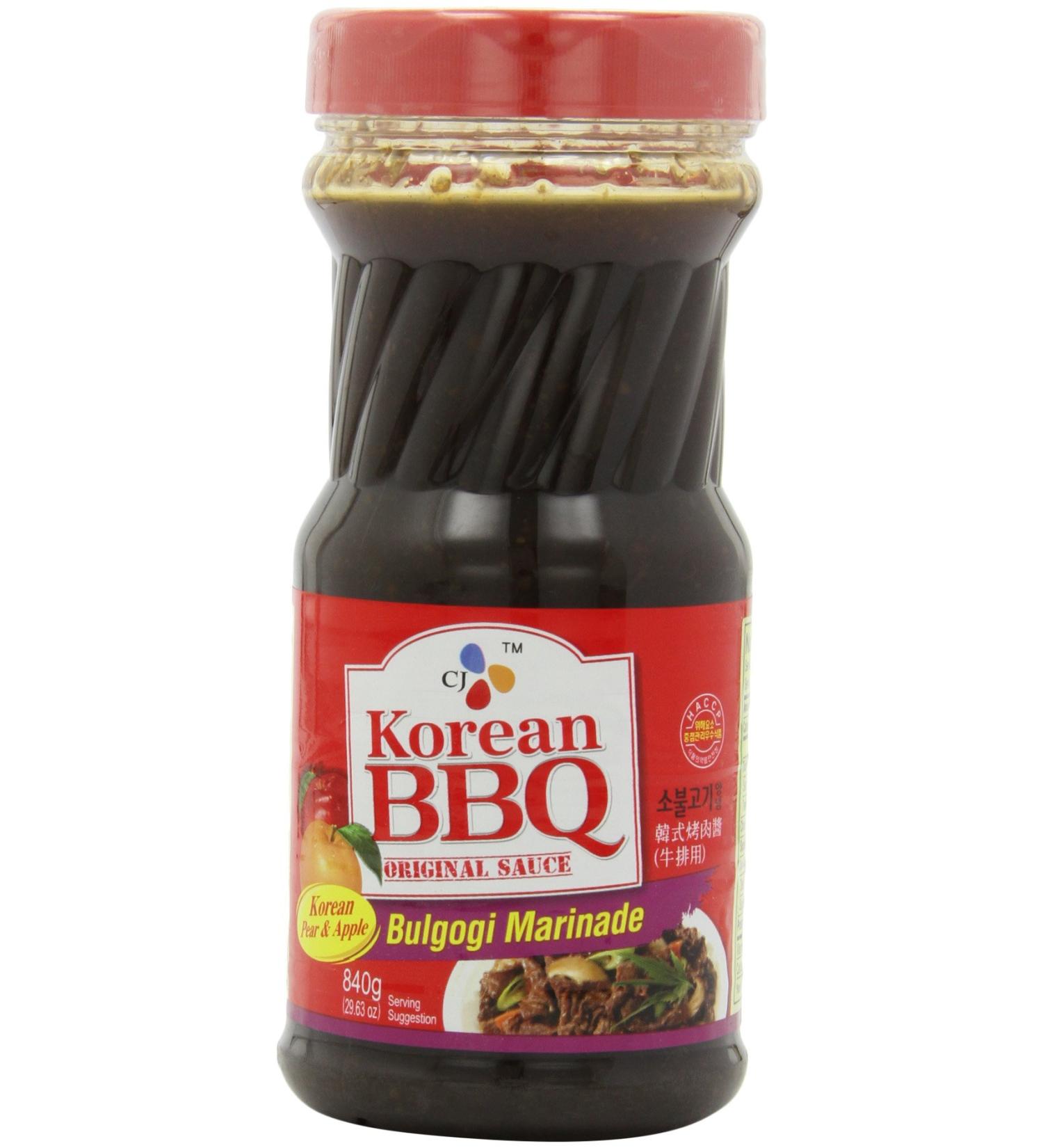 CJ Korean BBQ Sauce - Bulgogi 29.63 oz Bottles (Pack of 4) - Buy Online on GoSupps.com