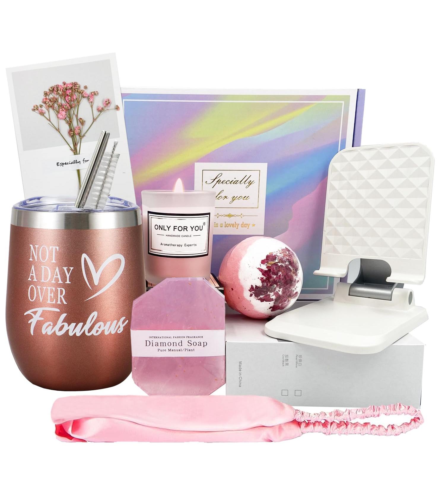Unique Birthday Gifts for Women | Perfect Christmas Presents for Best Friends Sisters Wives & Moms - Plush Hair Band Gift Set Ideas - Buy Online on GoSupps.com