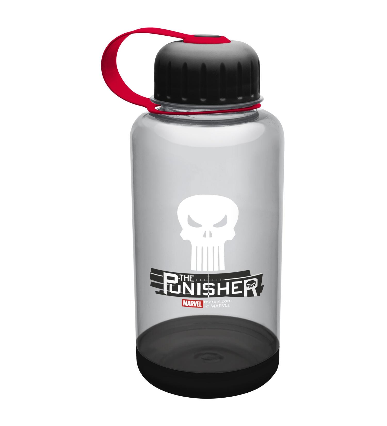 Marvel Comics Punisher Crescent Bottle - 24 oz, Multicolor by Zak Designs - Buy Online on GoSupps.com