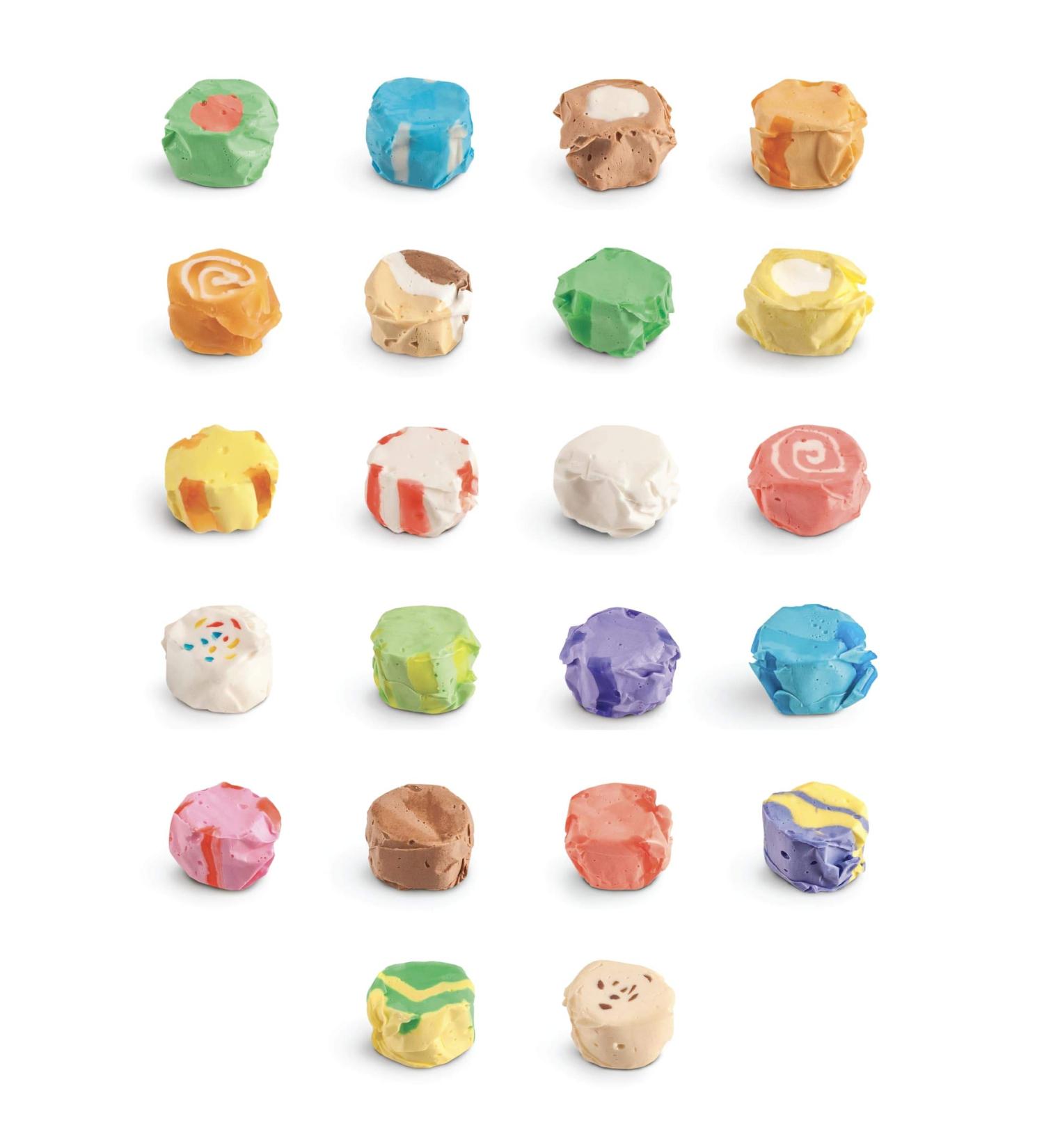Taffy Shop Favorites Mix Salt Water Candy Assorted Bulk Flavors of Saltwater Taffy Unique Themed Bag of 25 Pieces Gourmet Salt Water Candy Wedding Candy- Personal (7oz) Assorted 8 Ounce (Pack of 1) - Buy Online on GoSupps.com