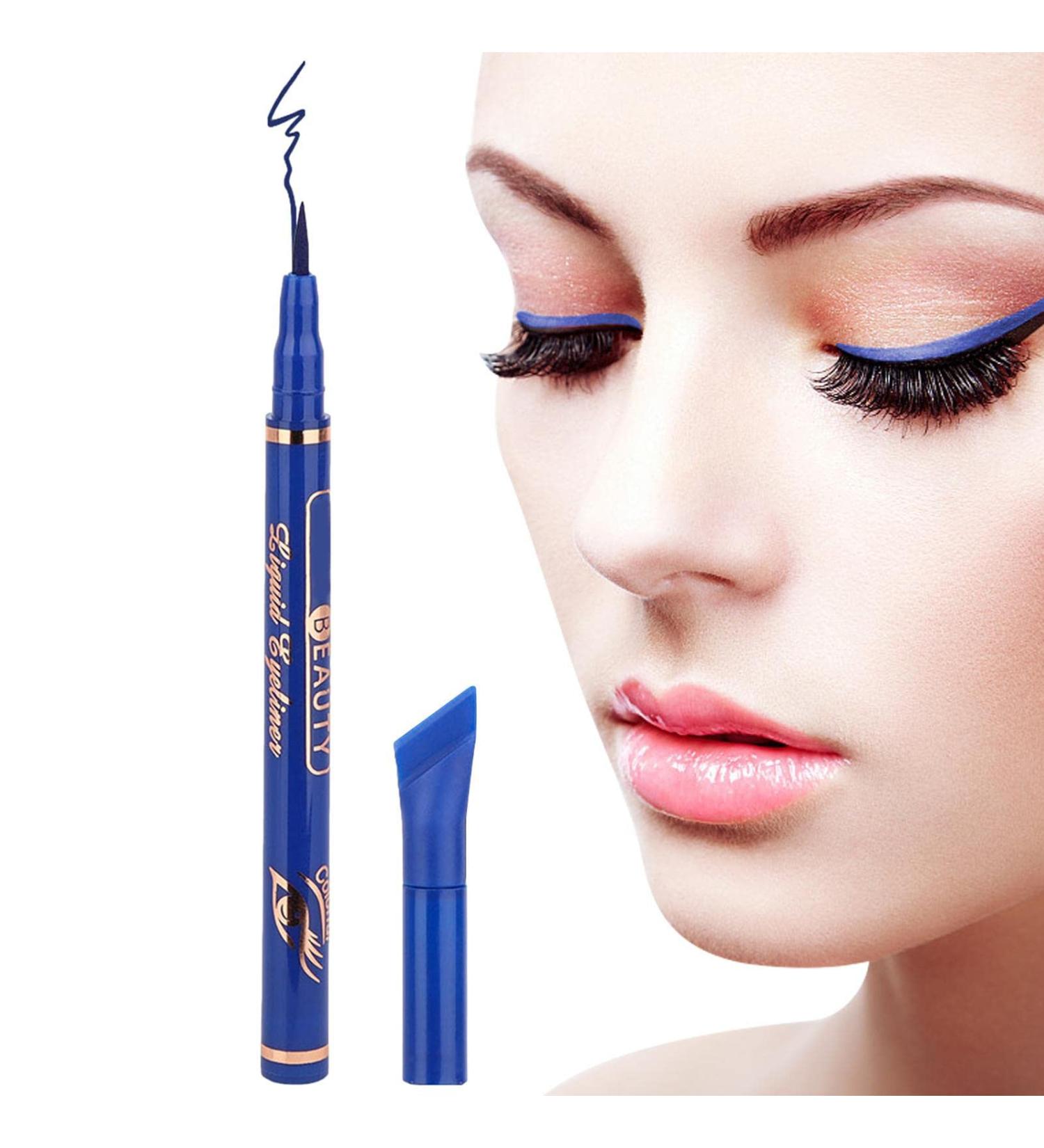 Liquid Eyeliner Waterproof Pencil for Long-Wear Eye Makeup Fast-dry Smooth Eye Makeup for Women Daily Work Leisure Outgoing Vacation Lambo Wingtail Eyeliner_06# - Buy Online on GoSupps.com