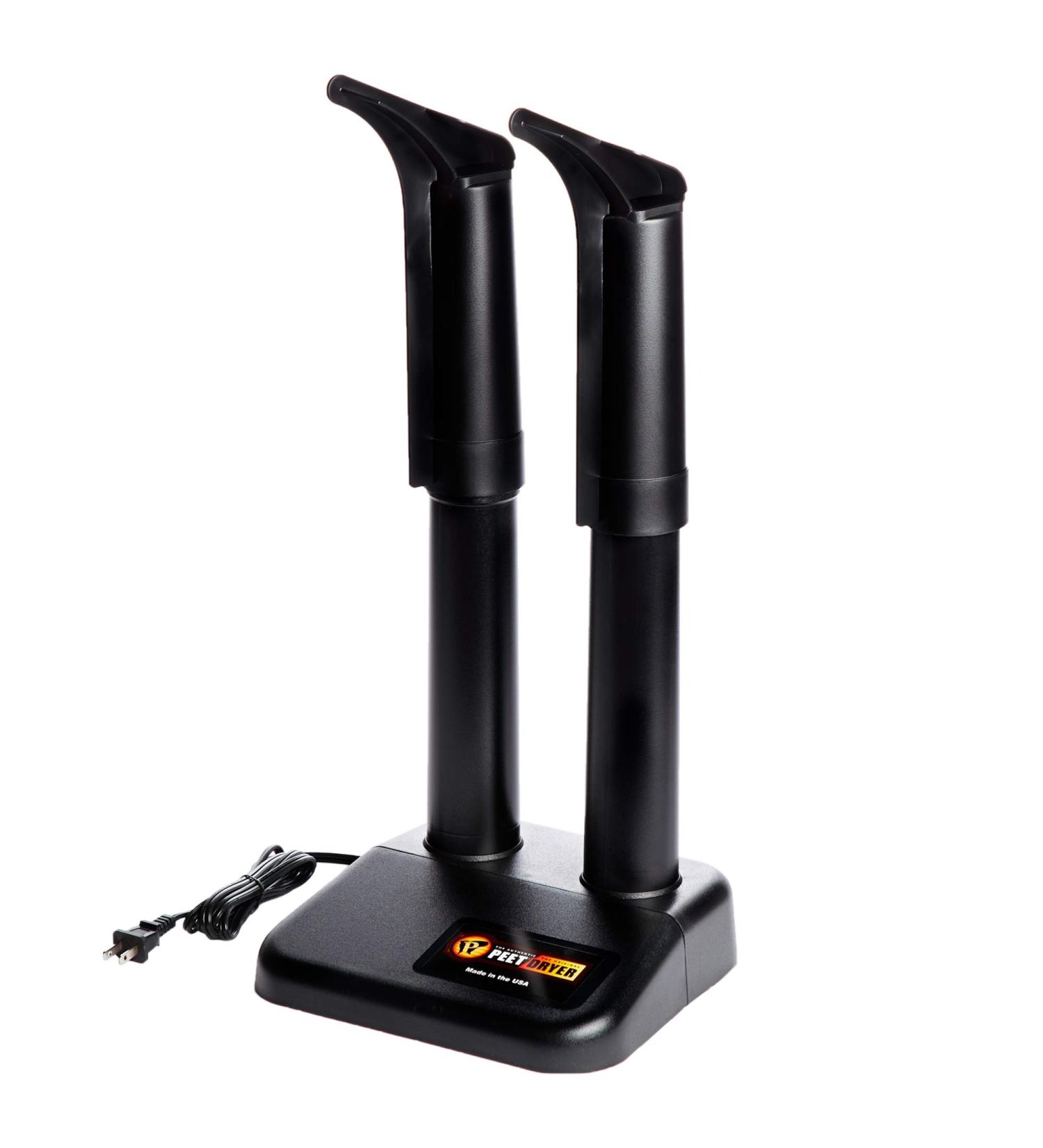 PEET Electric Shoe & Boot Dryer | Made in USA | 25 Year Warranty | Original 2-Shoe Electric Dryer | Black - Buy Online on GoSupps.com