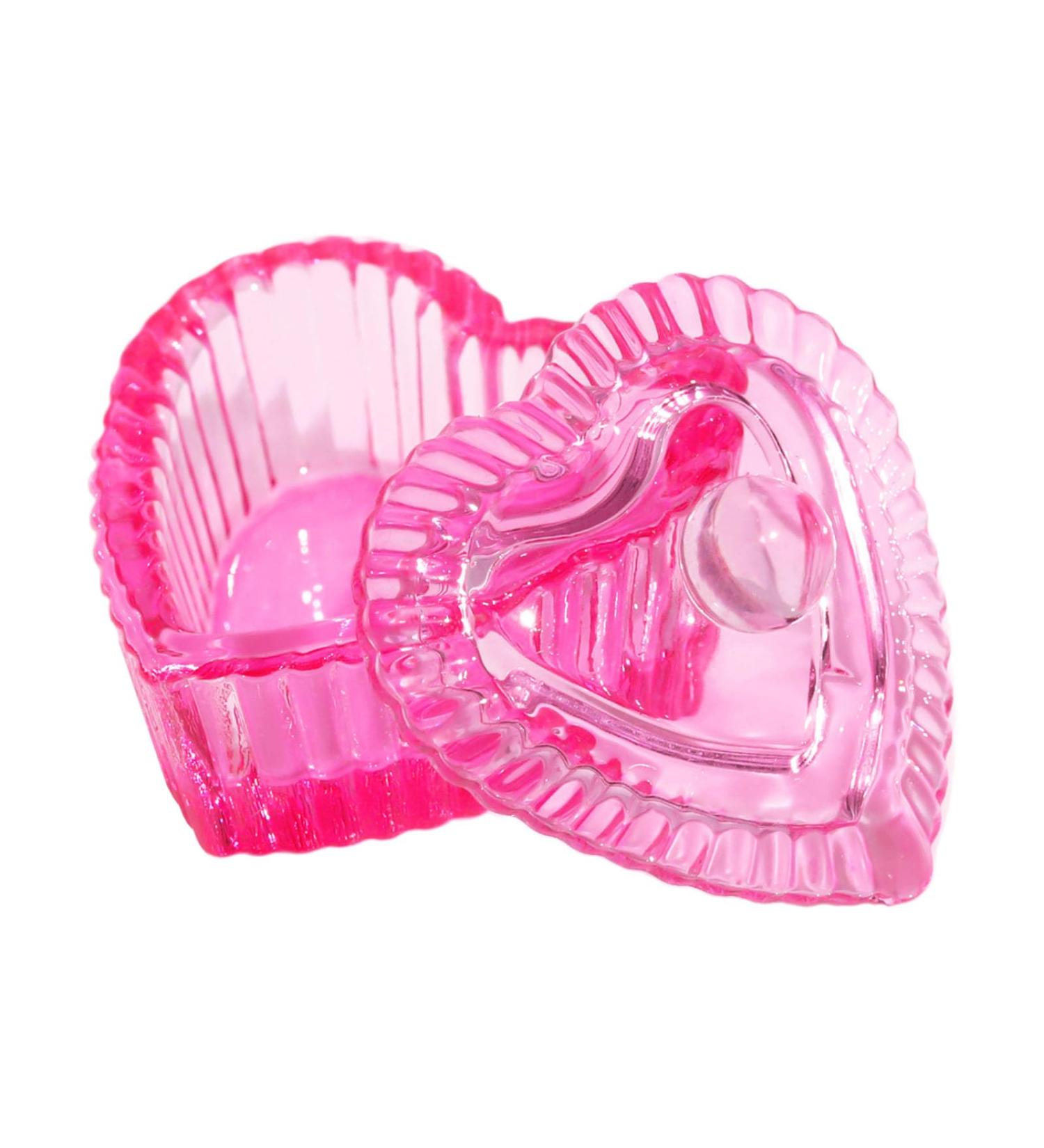 Nails Art Glass Dappen Dish Crystal Glass Dish Nails Art Dappen Dish With Lid Heart Shaped Liquids Crystal Cup - Buy Online on GoSupps.com
